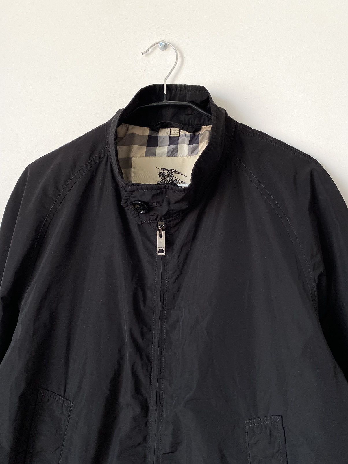 Burberry Burberry Black Windproof/Waterproof Jacket, Size:XL Size US XL / EU 56 / 4 - 2 Thumbnail