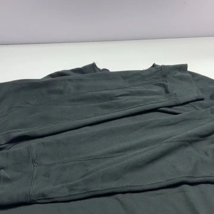 Stone Island Stone Island Black Lightweight Cotton Sweatshirt -2506 Size US XL / EU 56 / 4 - 4 Thumbnail
