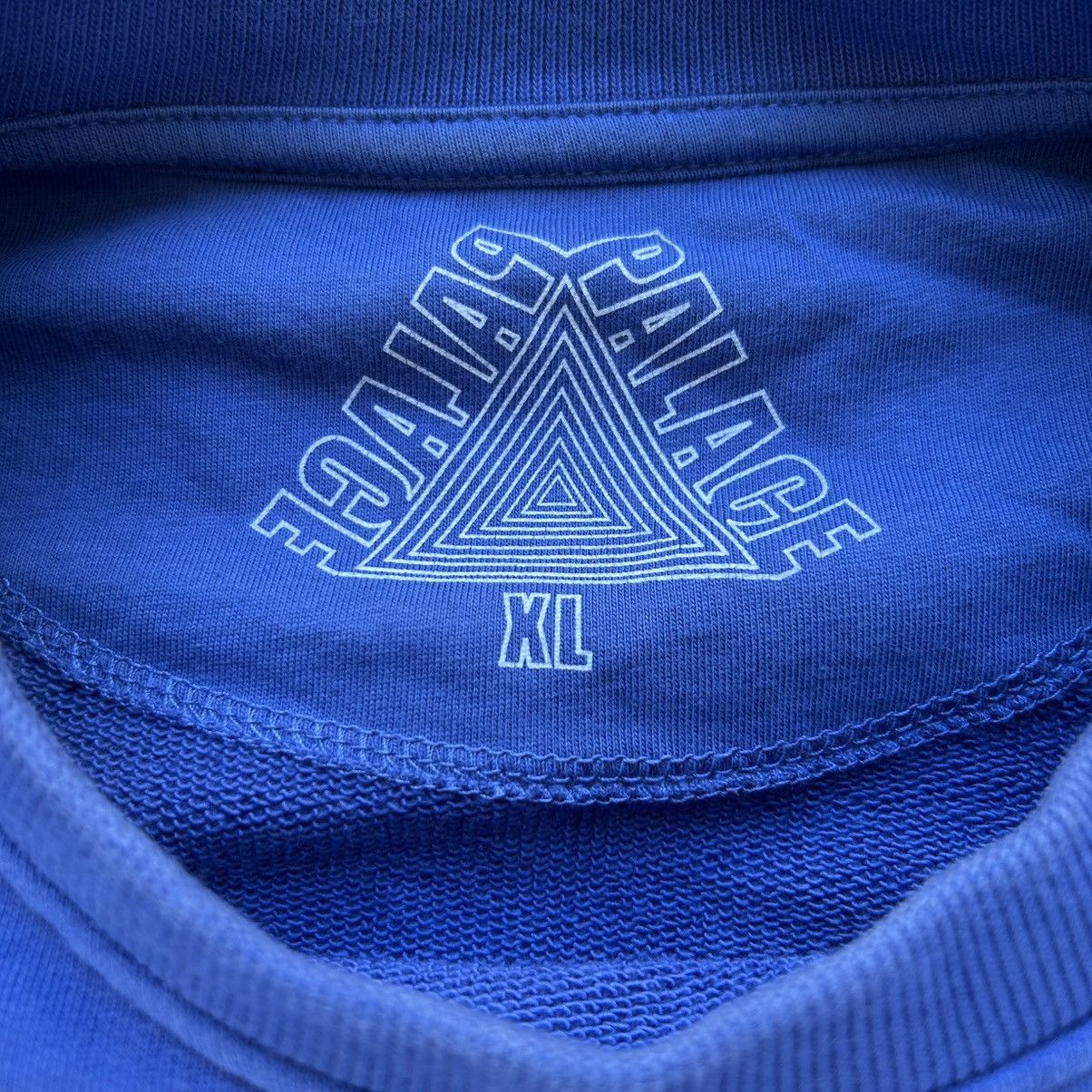 Palace Palace Pal Pal Crewneck Sweater Blue Hombre 2019 Size XL Size US XL / EU 56 / 4 - 3 Thumbnail