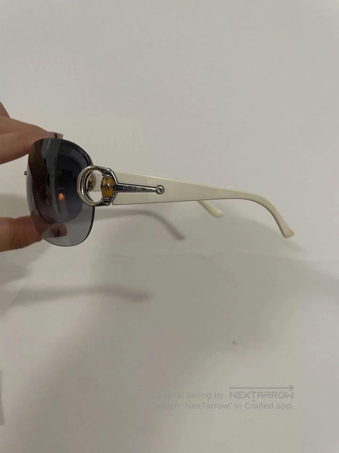 Gucci Gucci Vintage Y2K Sunglasses with Purple Lenses. Size ONE SIZE - 3 Thumbnail