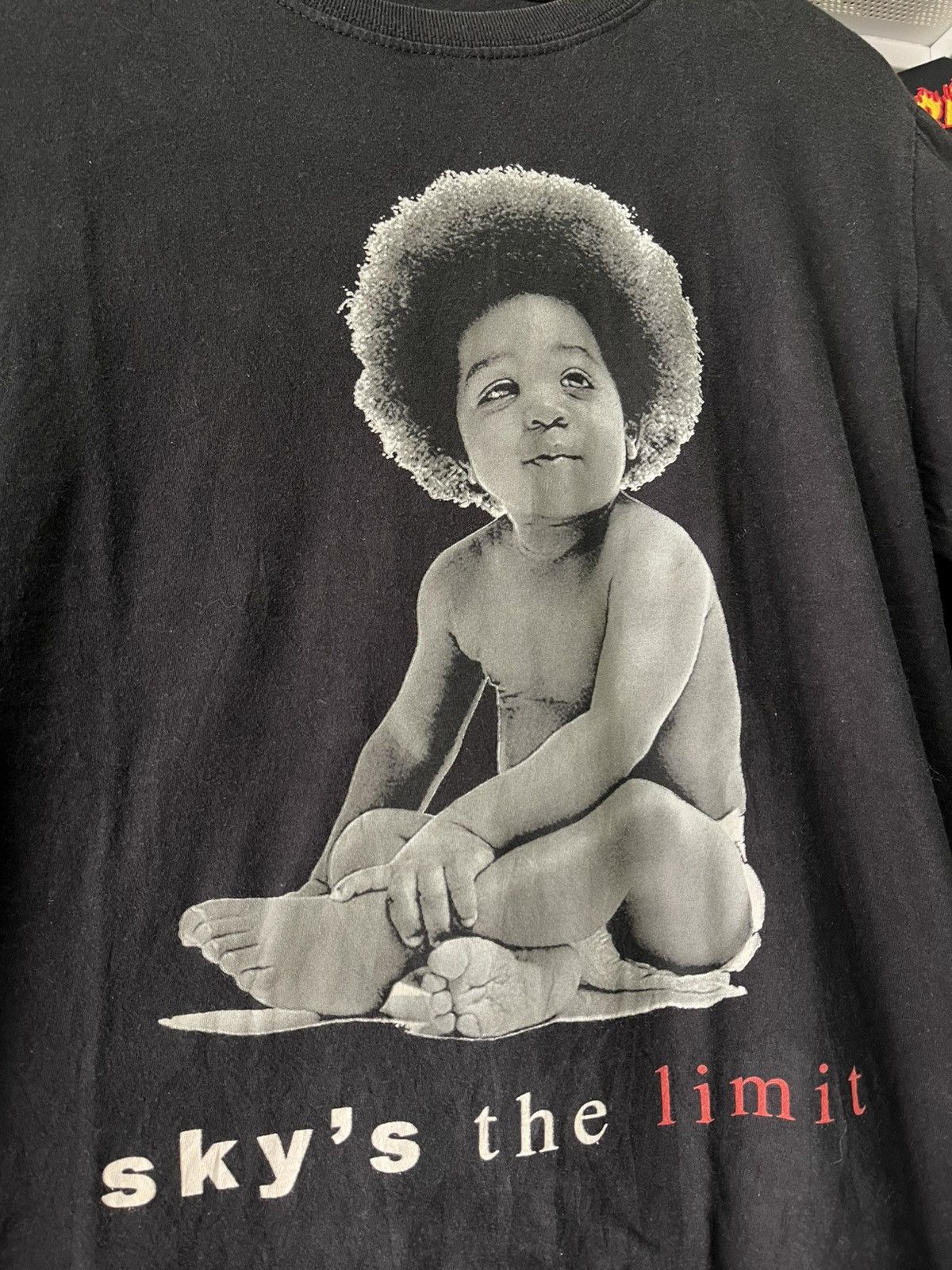 Vintage Notorious B.I.G. Biggie Shirt SKYS The Limit Baby Graphic Size US M / EU 48-50 / 2 - 2 Thumbnail