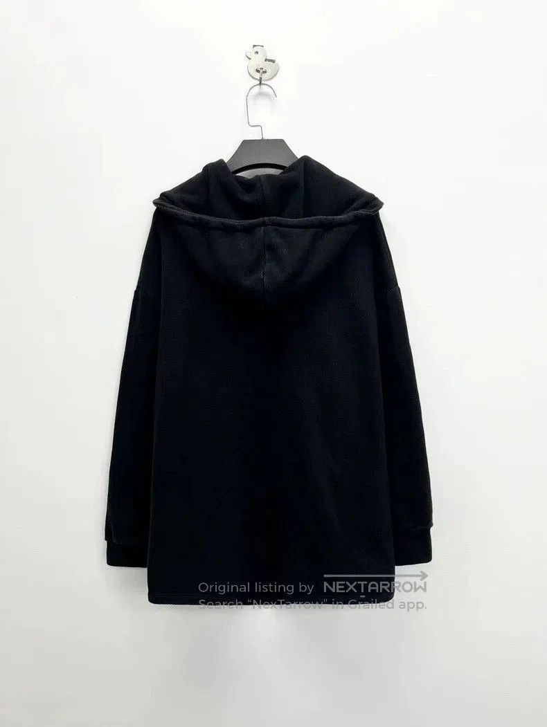 Balenciaga Balenciaga Distressed Logo Hooded Cape Sweatshirt. Size US L / EU 52-54 / 3 - 2 Thumbnail