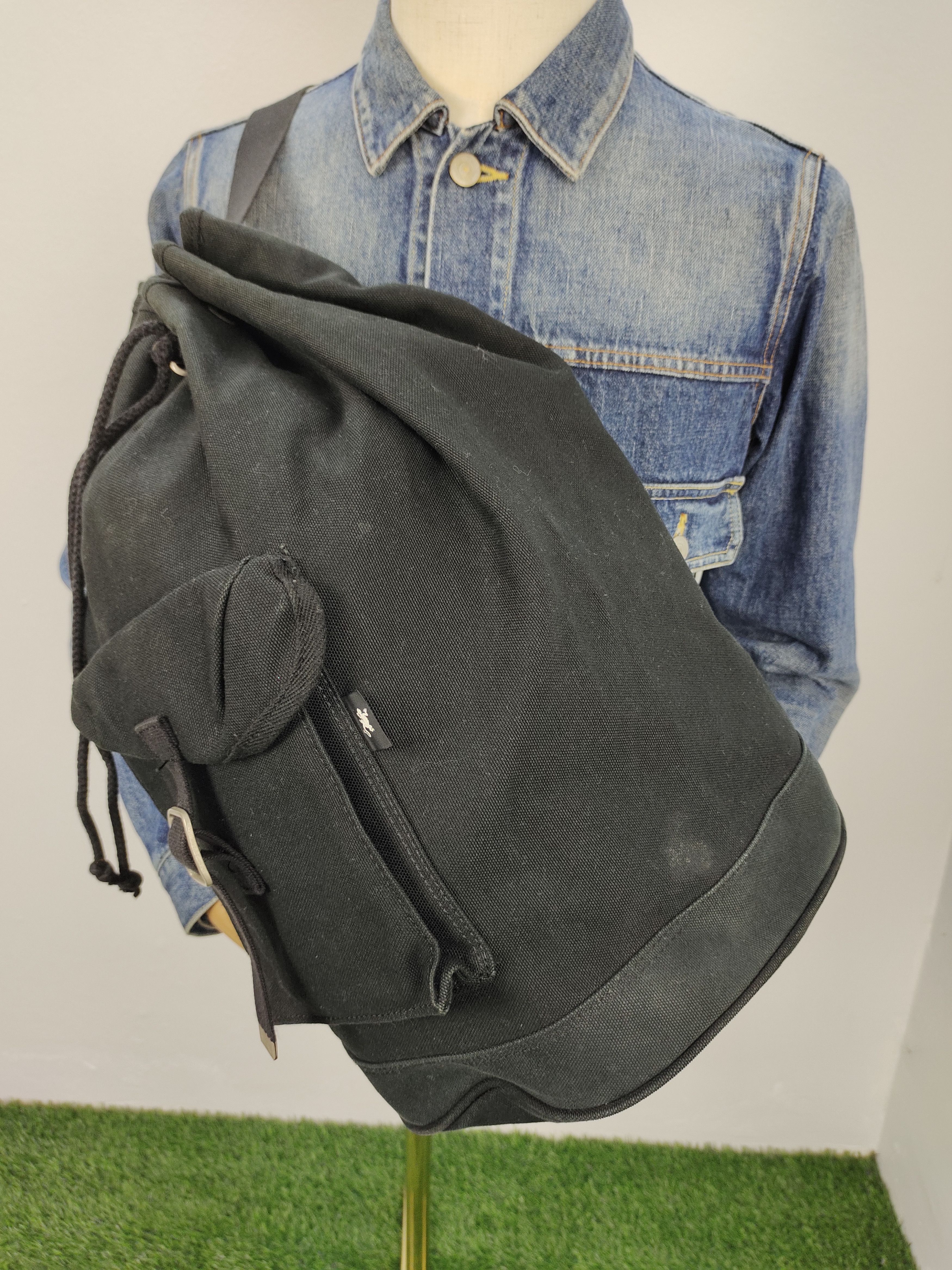 agnes b. Vintage Agnes B Voyage Canvas Bucket Crossbody Bag Size ONE SIZE - 4 Thumbnail
