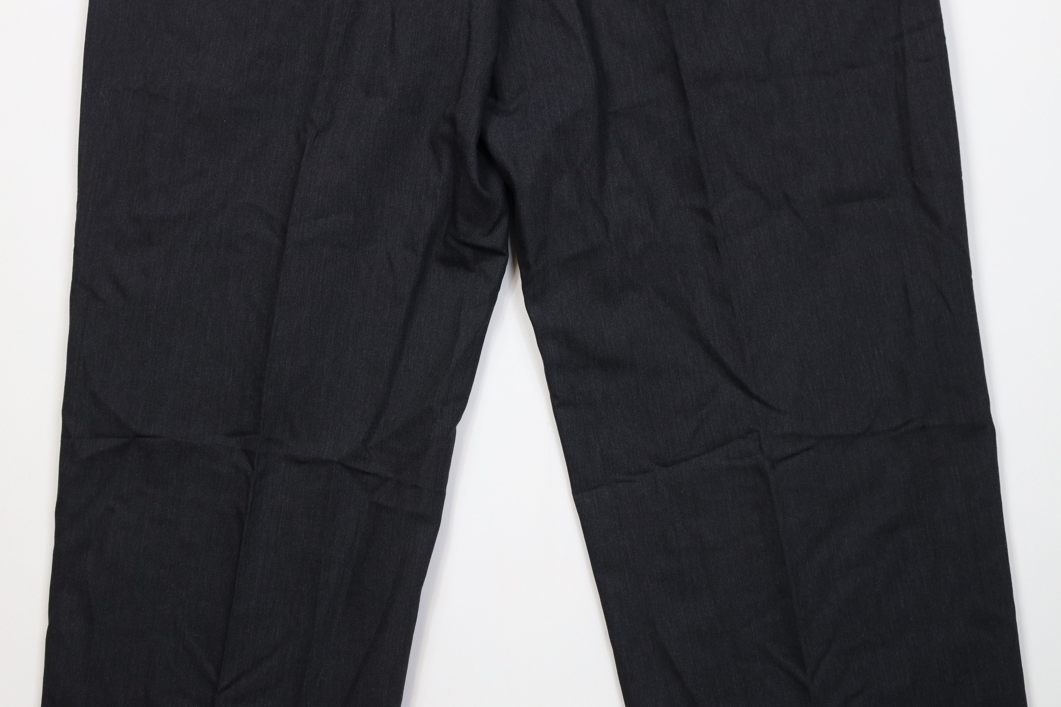 Vintage Vintage 90s Streetwear 100s Wool Knit Wide Leg Chino Pants Size US 38 / EU 54 - 11 Thumbnail