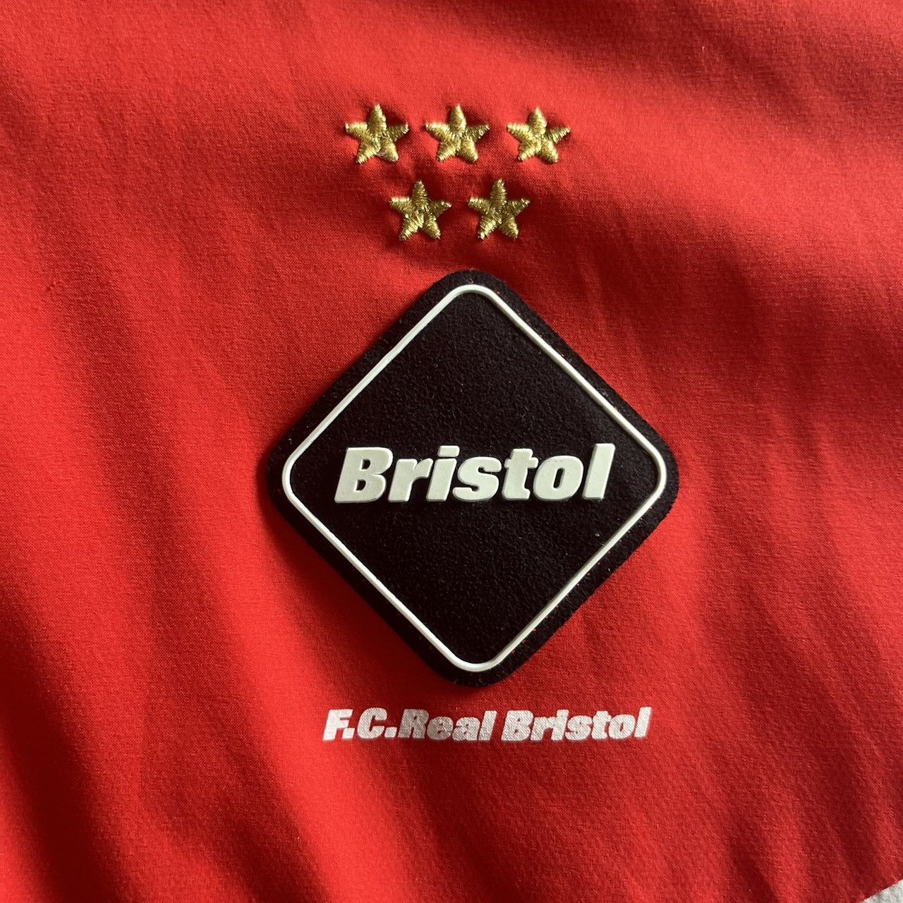 F.C. Real Bristol F.C. REAL BRISTOL X COCA-COLA WARM UP JACKET (RED) Size US S / EU 44-46 / 1 - 10 Thumbnail