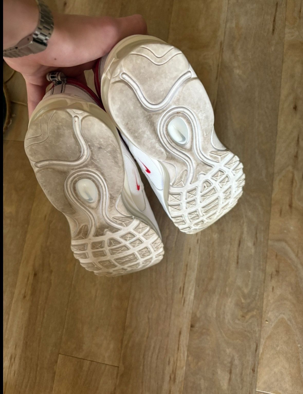 Nike Nike Airmax 97 Red and White Size US 11 / EU 44 - 6 Thumbnail