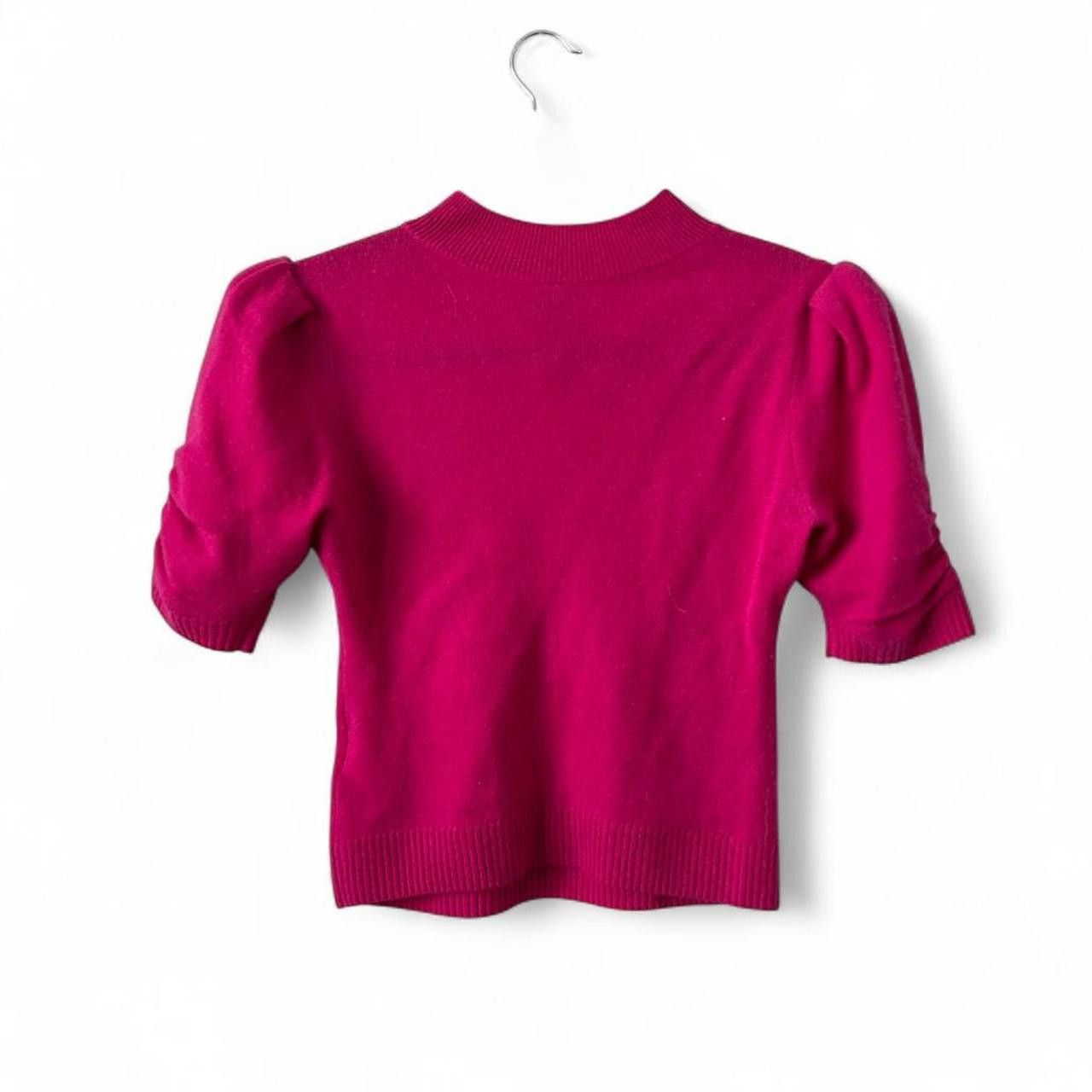 Anthropologie Pink Anthropologie Ribbed Top XXS Size XXS / US 00 / IT 34 - 2 Thumbnail