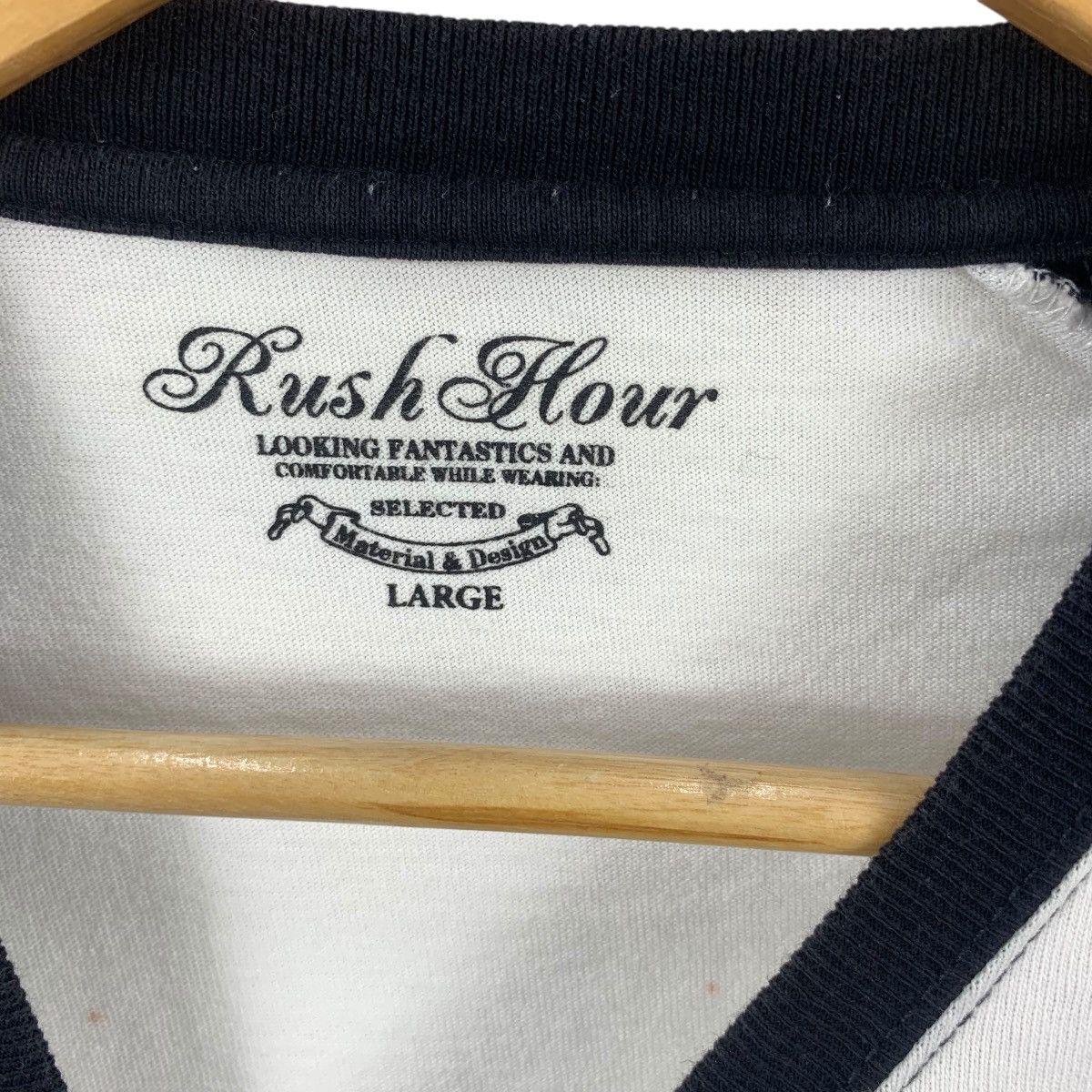 Other RUSH HOUR EAGLE Skull Bones Floral Raglan Tee Shirt Top Size L / US 10 / IT 46 - 6 Thumbnail