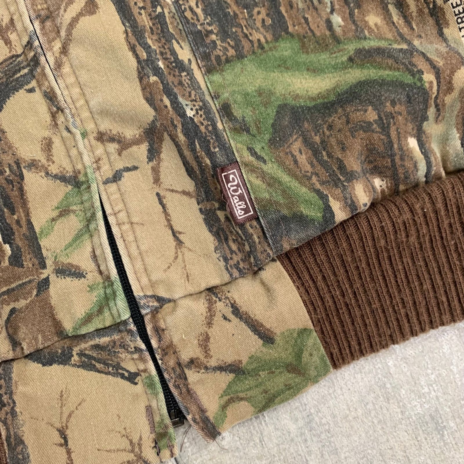 Walls Vintage Walls Realtree Camo Hooded Work Jacket Size Large Size US L / EU 52-54 / 3 - 3 Thumbnail