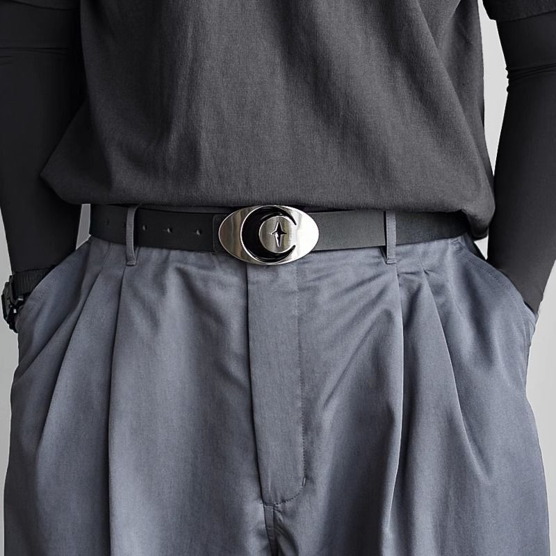 Designer Matchless Vintage Belt Riveted Belts Menswear Accessories Size ONE SIZE - 1 Thumbnail