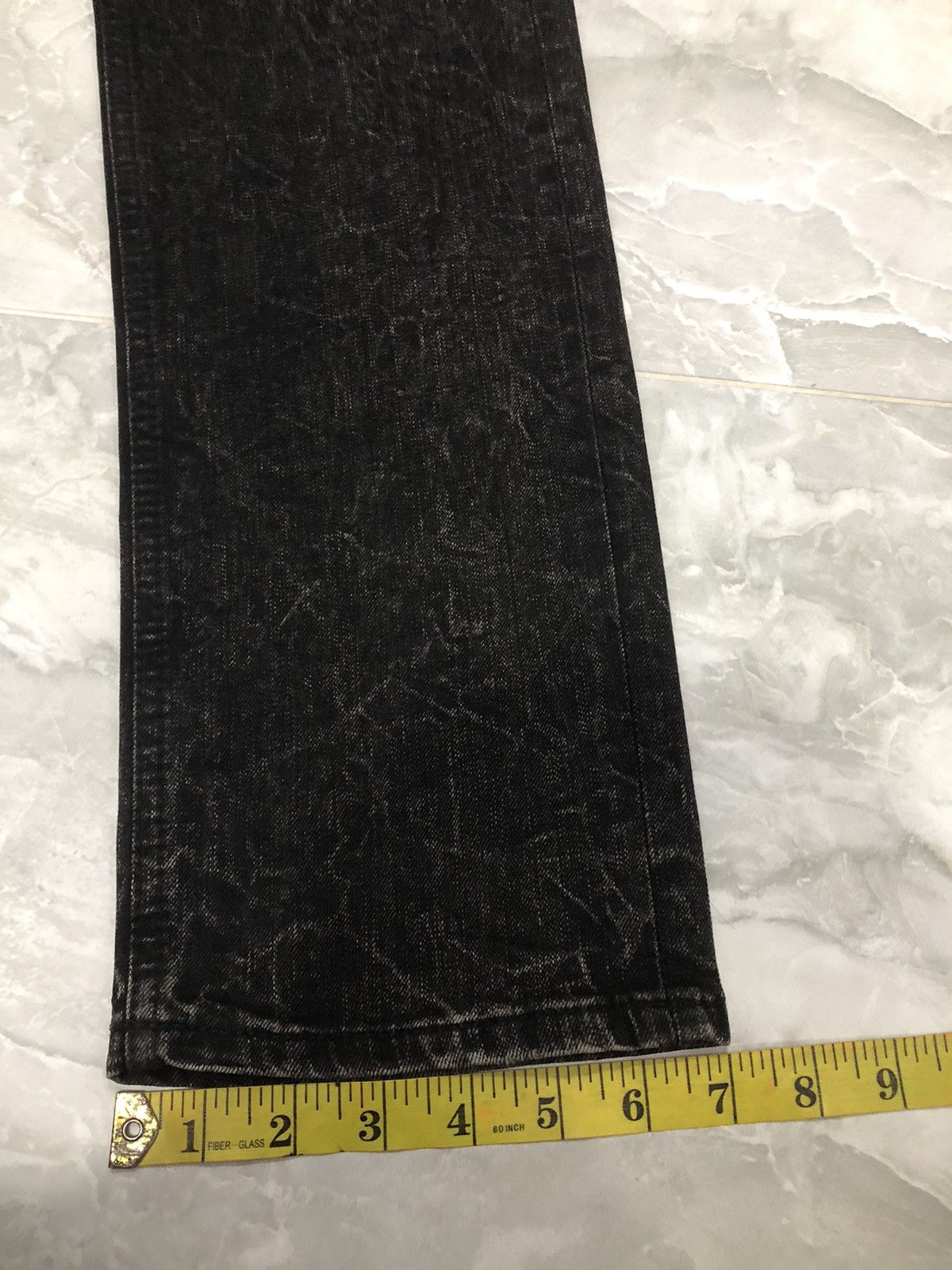 Hysteric Glamour GET USED Black Washed Jeans W34 L32.5 Size US 34 / EU 50 - 21 Thumbnail