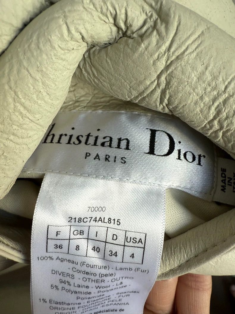 Dior Dior Hooded Jacket with Fur Lining-2506 Size S / US 4 / IT 40 - 2 Thumbnail