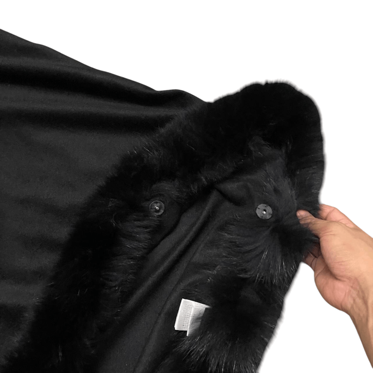 Sagafurs Vintage Saga Furs Fox Cloak 100% Cashmere Size US L / EU 52-54 / 3 - 6 Thumbnail