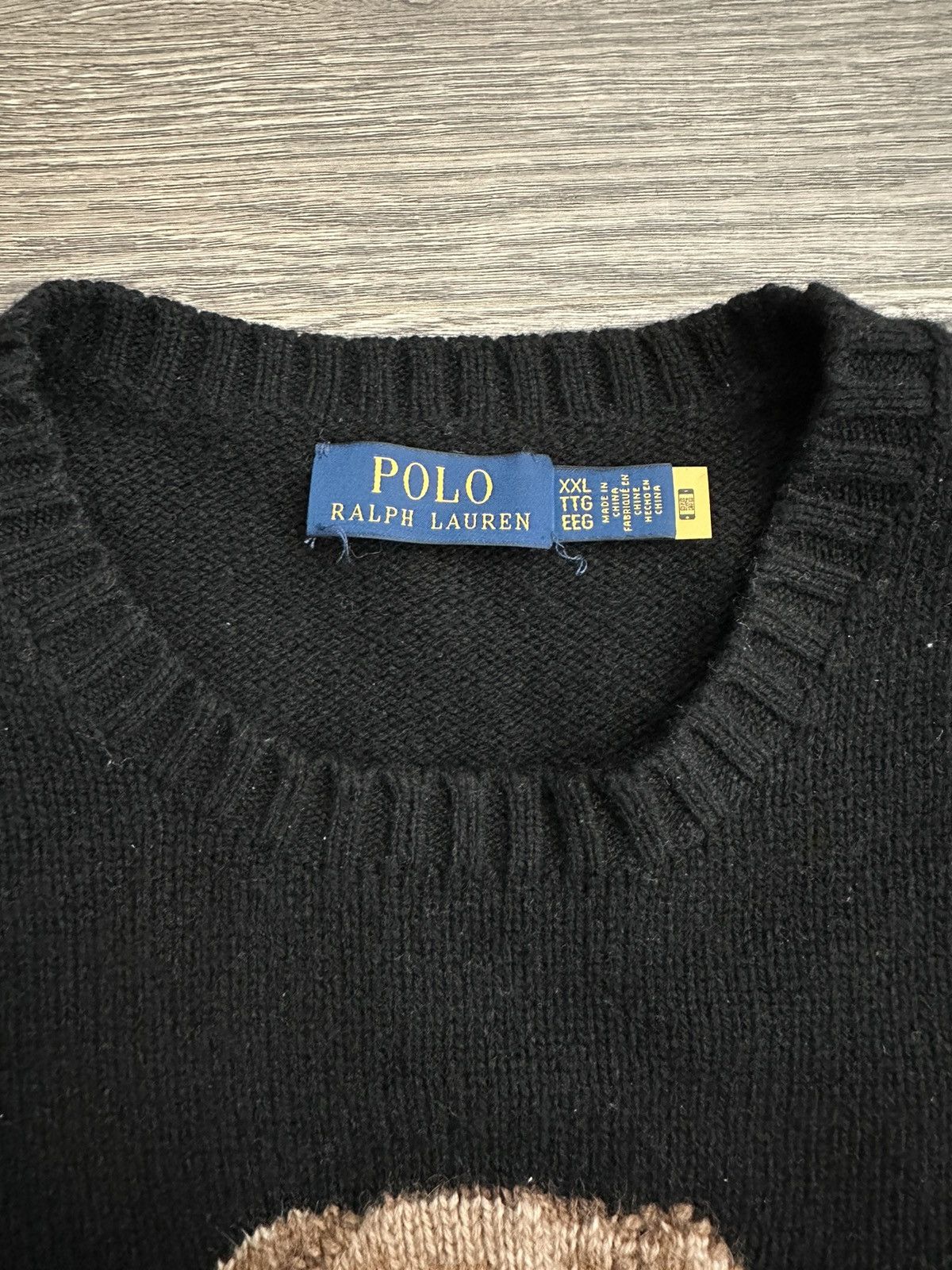 Ralph Lauren Limited Edition Polo Bear 2024 Year of The Dragon Sweater Size US XXL / EU 58 / 5 - 15 Thumbnail