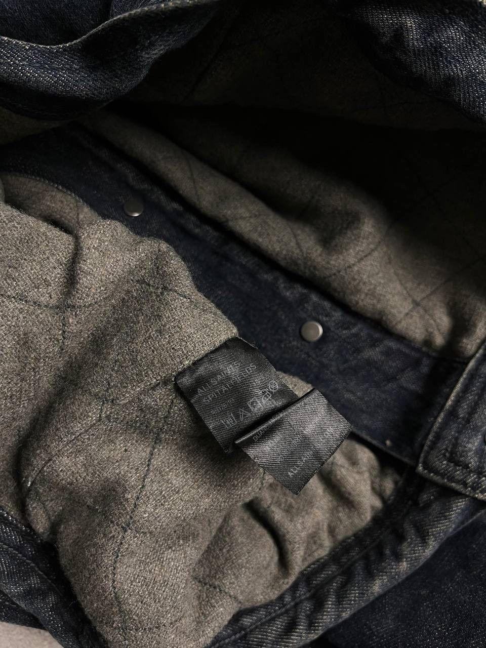 Allsaints Vintage Allsaints Denim Avantgarde Jacket Y2K M Size US M / EU 48-50 / 2 - 6 Thumbnail
