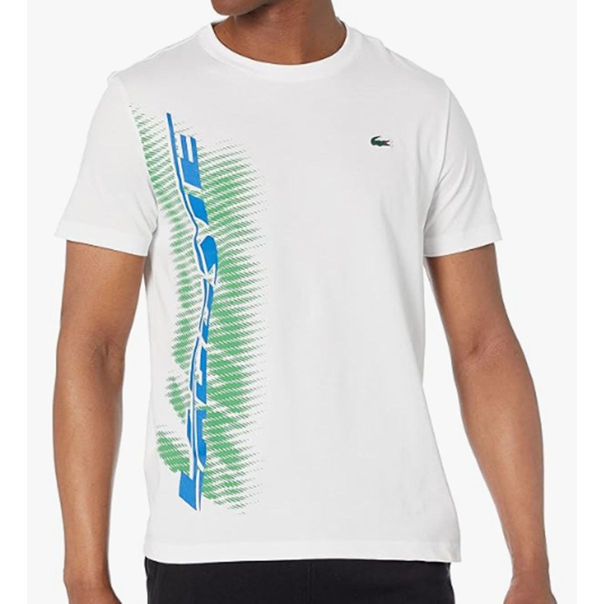 Lacoste Lacoste Men's Roland Garros Edition Chunky Jersey T-Shirt XL Size US XL / EU 56 / 4 - 1 Thumbnail