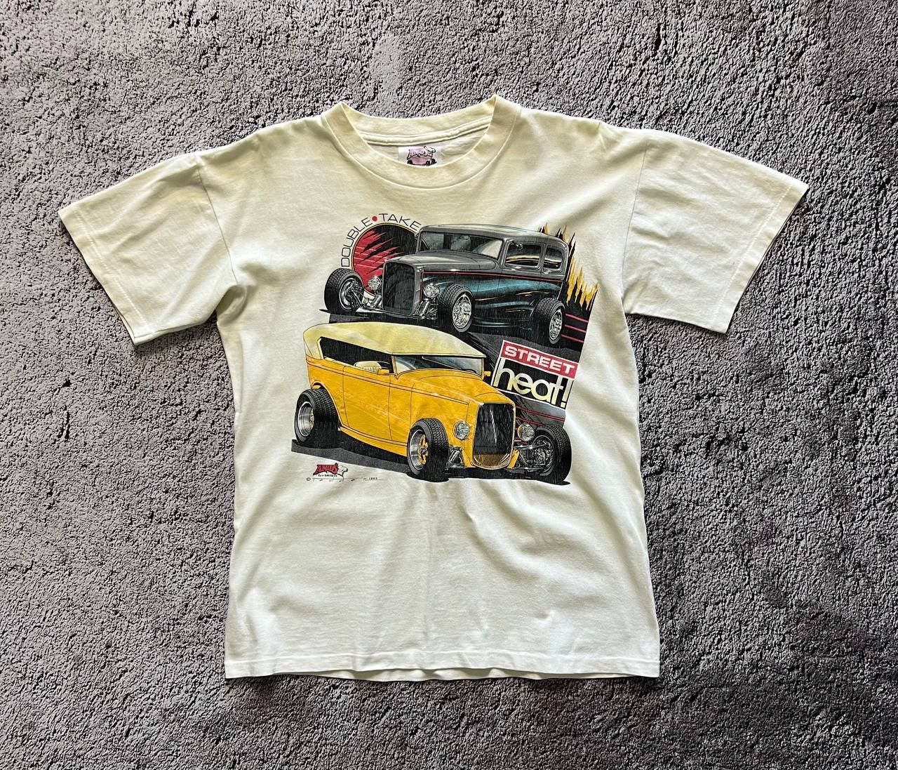 Hanes × Vintage 1989 Vintage Street Heat Hot Rod Hanes Heavyweight Graphic Size US M / EU 48-50 / 2 - 1 Thumbnail