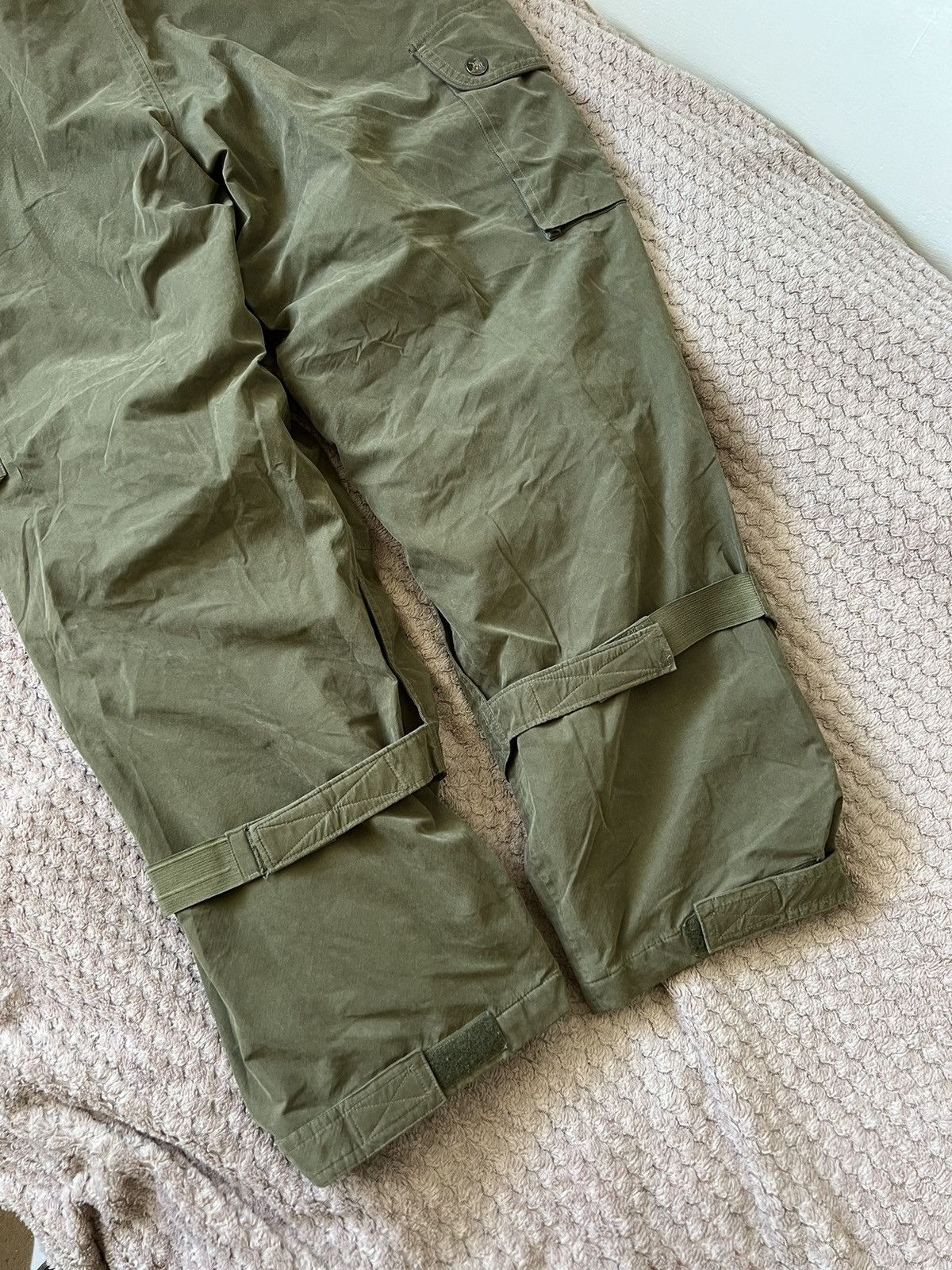 Japanese Brand × Vintage Vintage outdoor japan style nylon cargo pants if 6 was 9 Size US 31 - 5 Thumbnail