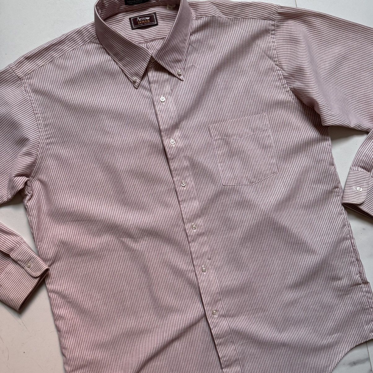 Arrow × Vintage Vintage Arrow Dover Striped Shirt Size US L / EU 52-54 / 3 - 4 Thumbnail