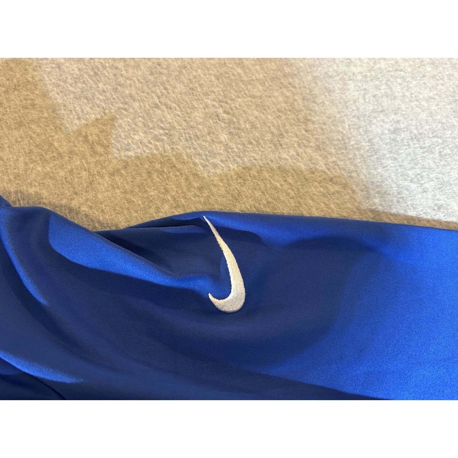 Nike Nike Golf Pullover Mens XL 1/4 Zip Fleece Lined Long Sleeve Colorblock Gray Blue Sweatshirt Size US XL / EU 56 / 4 - 2 Thumbnail
