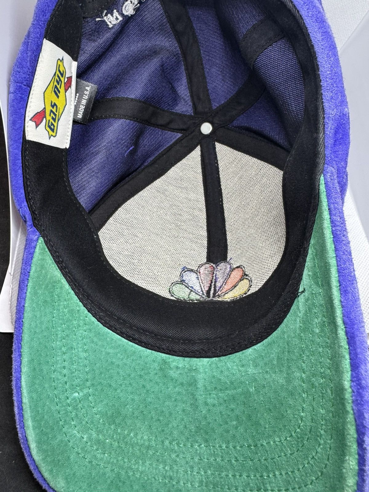 Vintage GASNYC NBC Hat RARE Size ONE SIZE - 2 Thumbnail