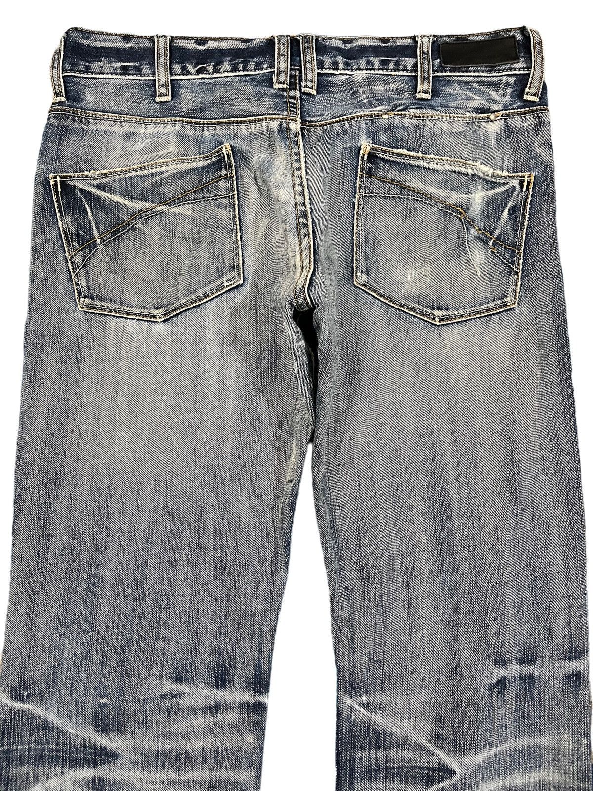 Beauty Beast Vintage Boycott Flare Distressed Denim Size US 33 - 5 Thumbnail