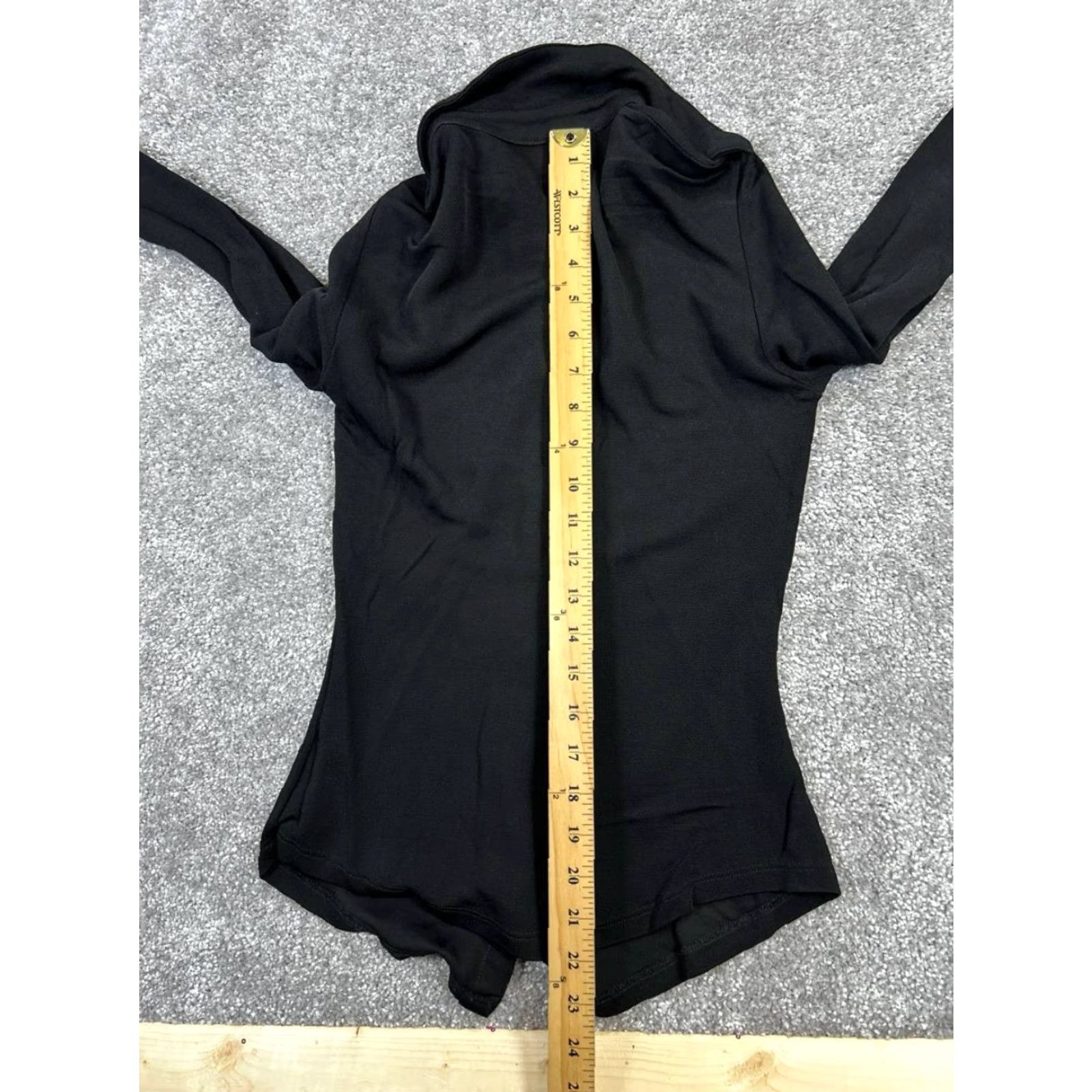 Zara Zara Shirt Womens Small Black Blouse Size S / US 4 / IT 40 - 7 Thumbnail