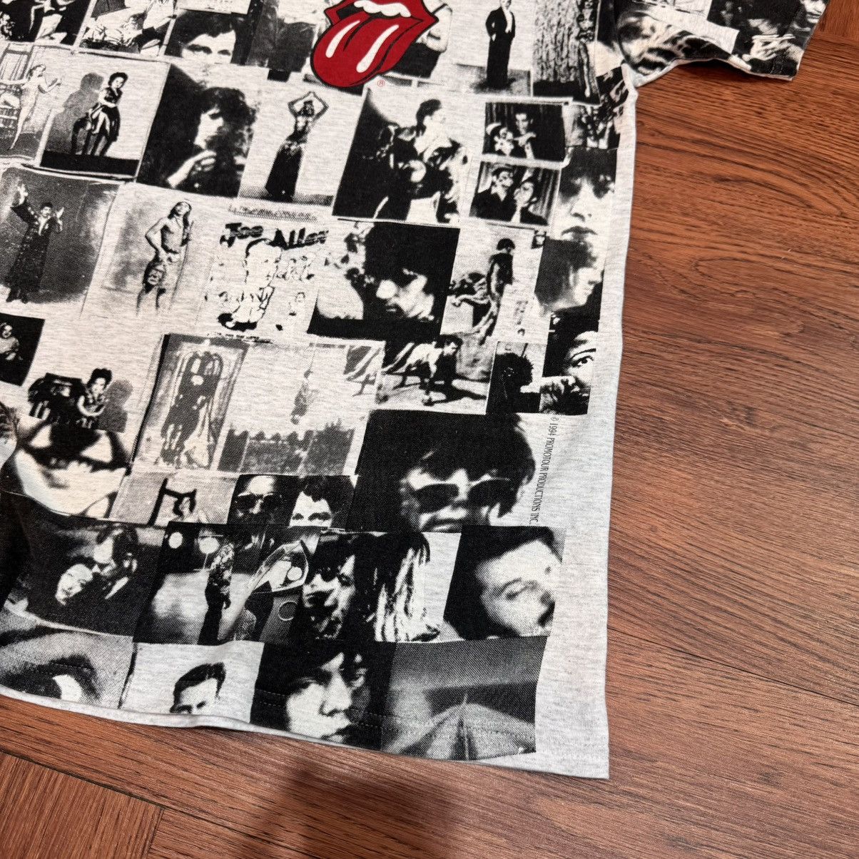 Band Tees ROLLING STONES EXILE ON MAIN STREET 1994 VINTAGE TEE Size US L / EU 52-54 / 3 - 5 Thumbnail