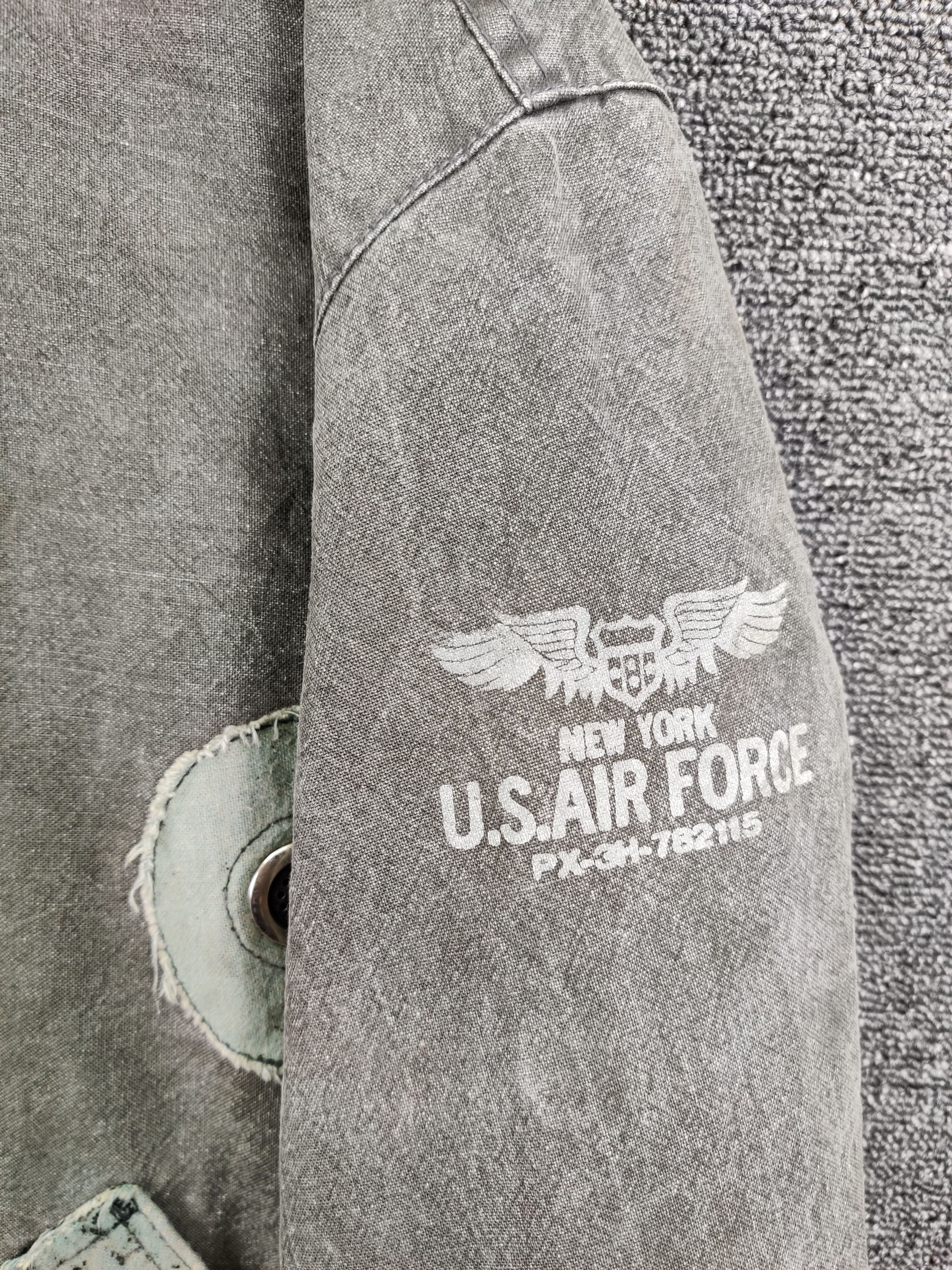 Vintage Vintage Us Air Force Pilot Association Bomber Jacket Size US L / EU 52-54 / 3 - 8 Thumbnail