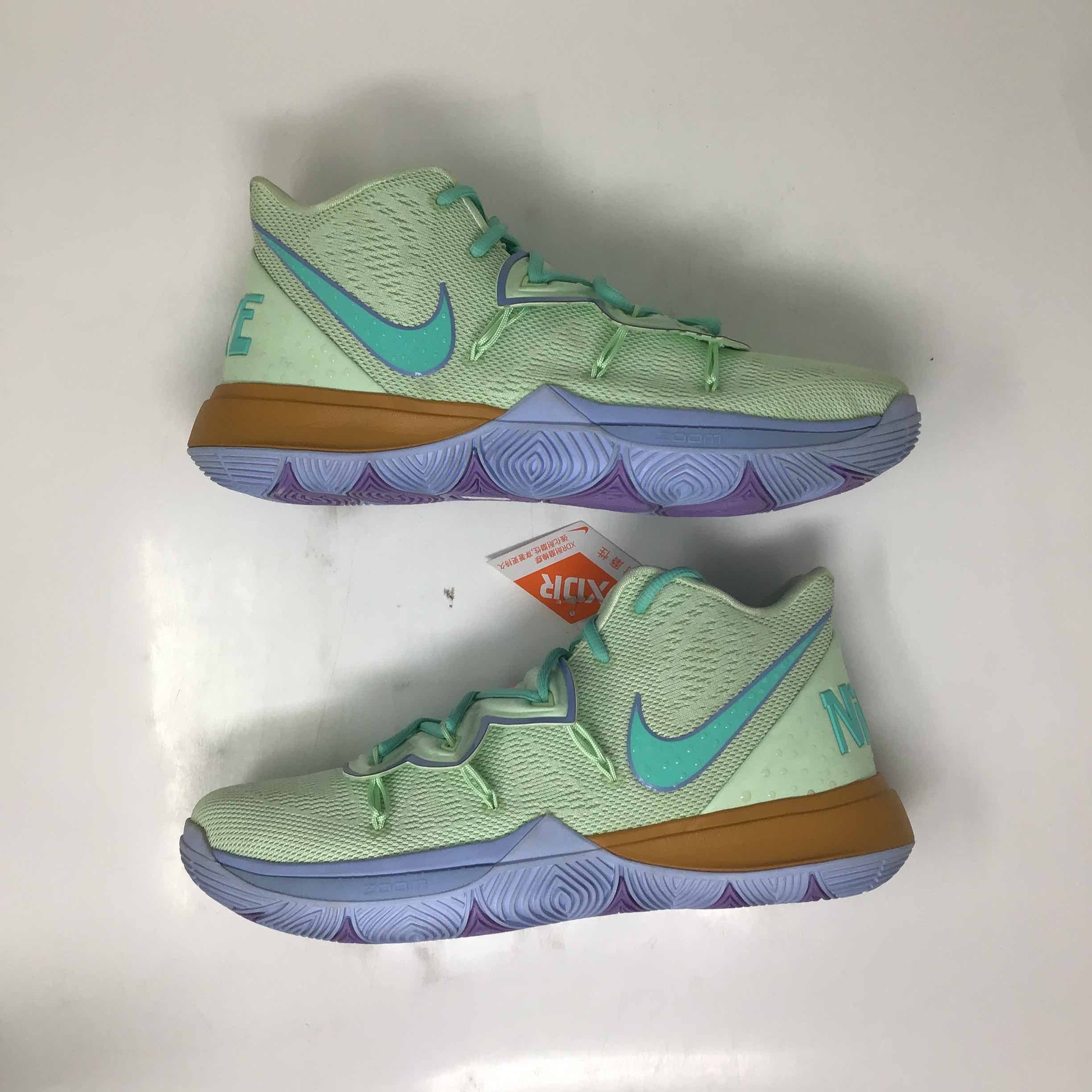 image of Spongebob Squarepants X Kyrie 5 Ep Squidward Shoes in Blue, Men's (Size 10.5)