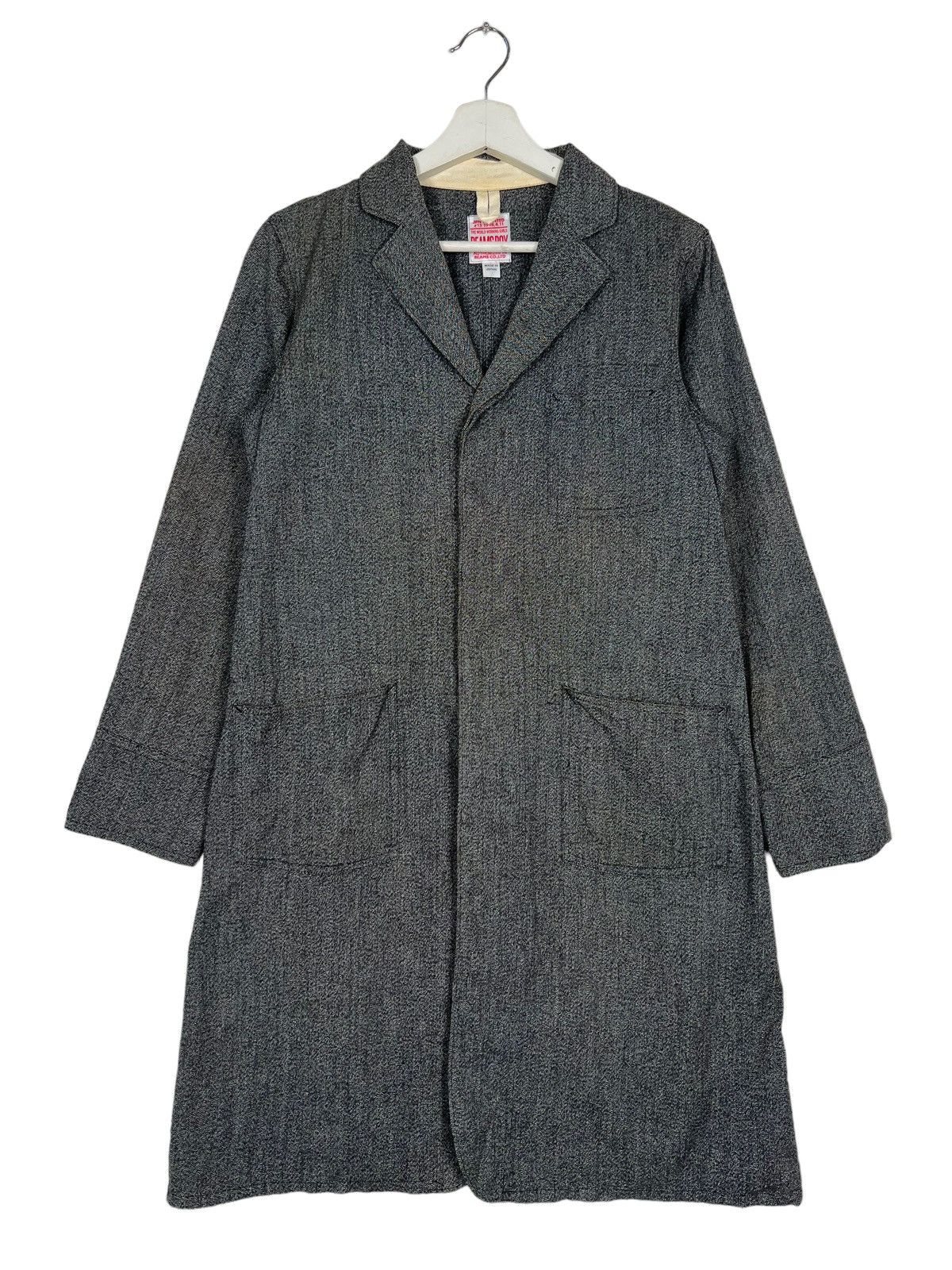 Beams Plus 🔥 BEAMS BOY CHORE LONG JACKET MADE IN JAPAN Size US S / EU 44-46 / 1 - 1 Thumbnail