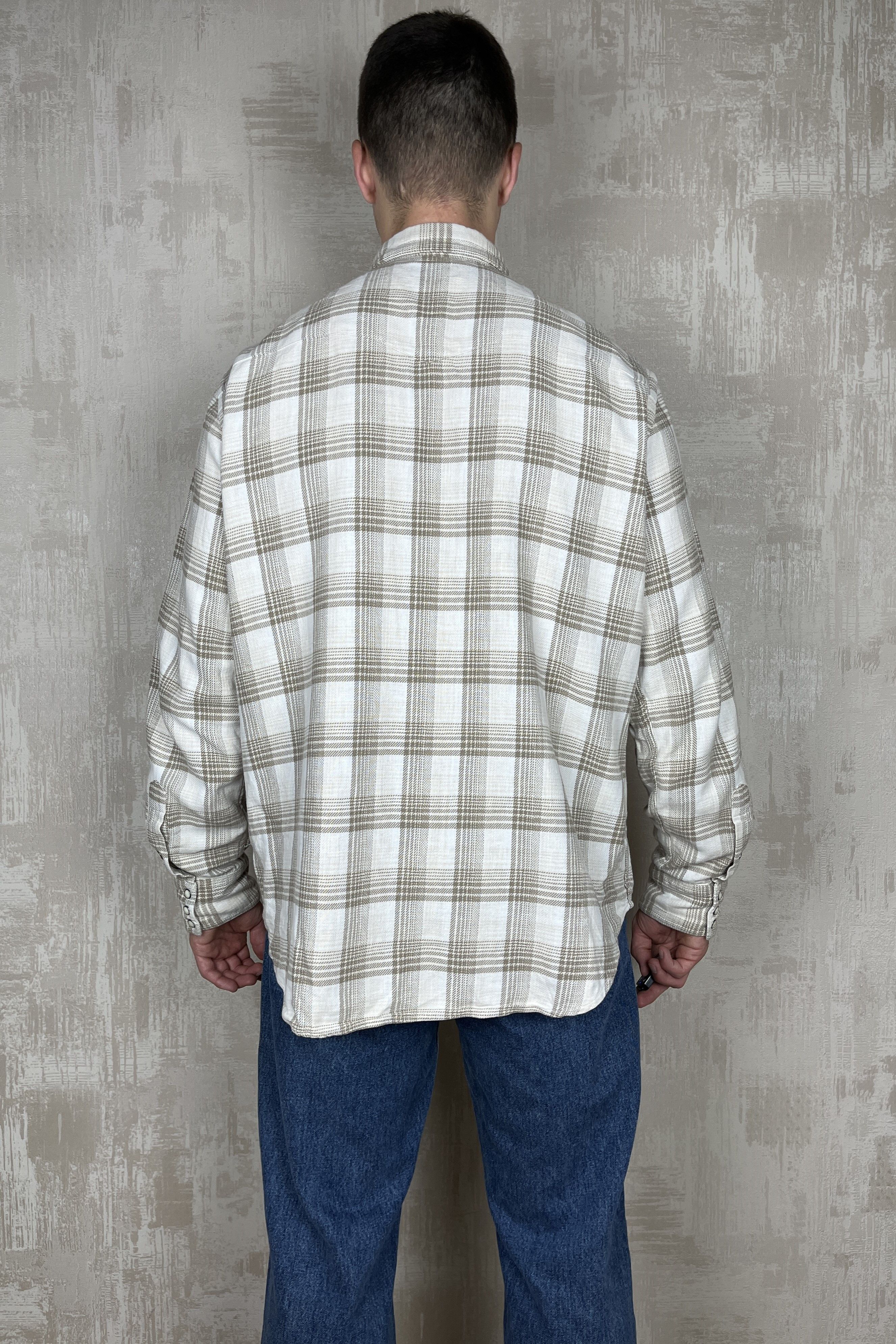 Polo Ralph Lauren Polo Ralph Lauren Western Flannel Long Sleeve Shirt Snap Size US XL / EU 56 / 4 - 14 Thumbnail