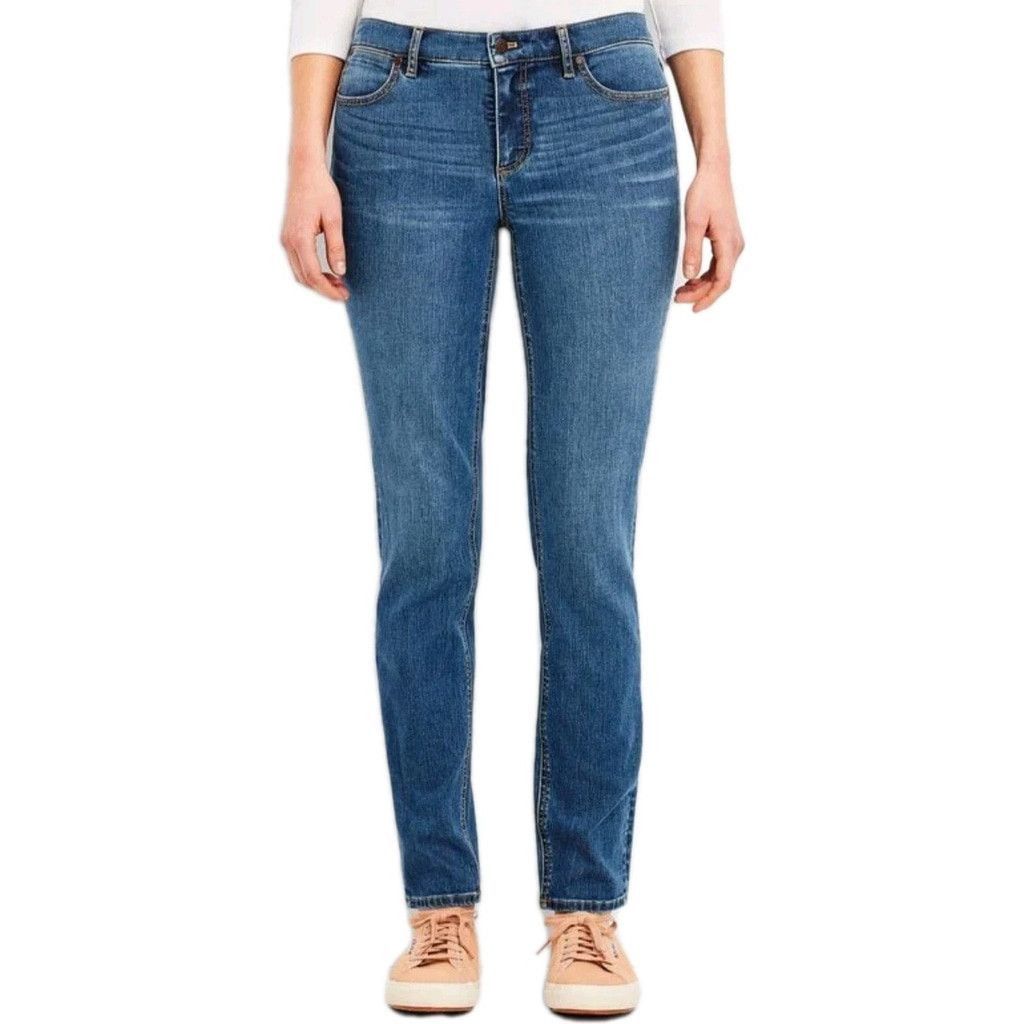 Talbots Talbots Flawless Five-Pocket Straight Jean size 10 Waist 32 Size 32" / US 10 / IT 46 - 1 Thumbnail