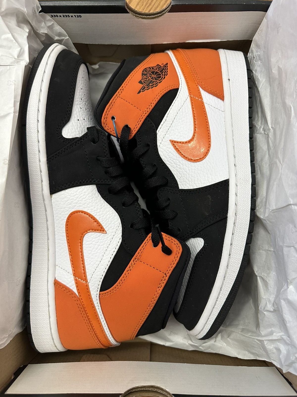 Jordan Brand × Nike Jordan 1 Shattered Backboard Retro Mid Size US 11 / EU 44 - 1 Thumbnail