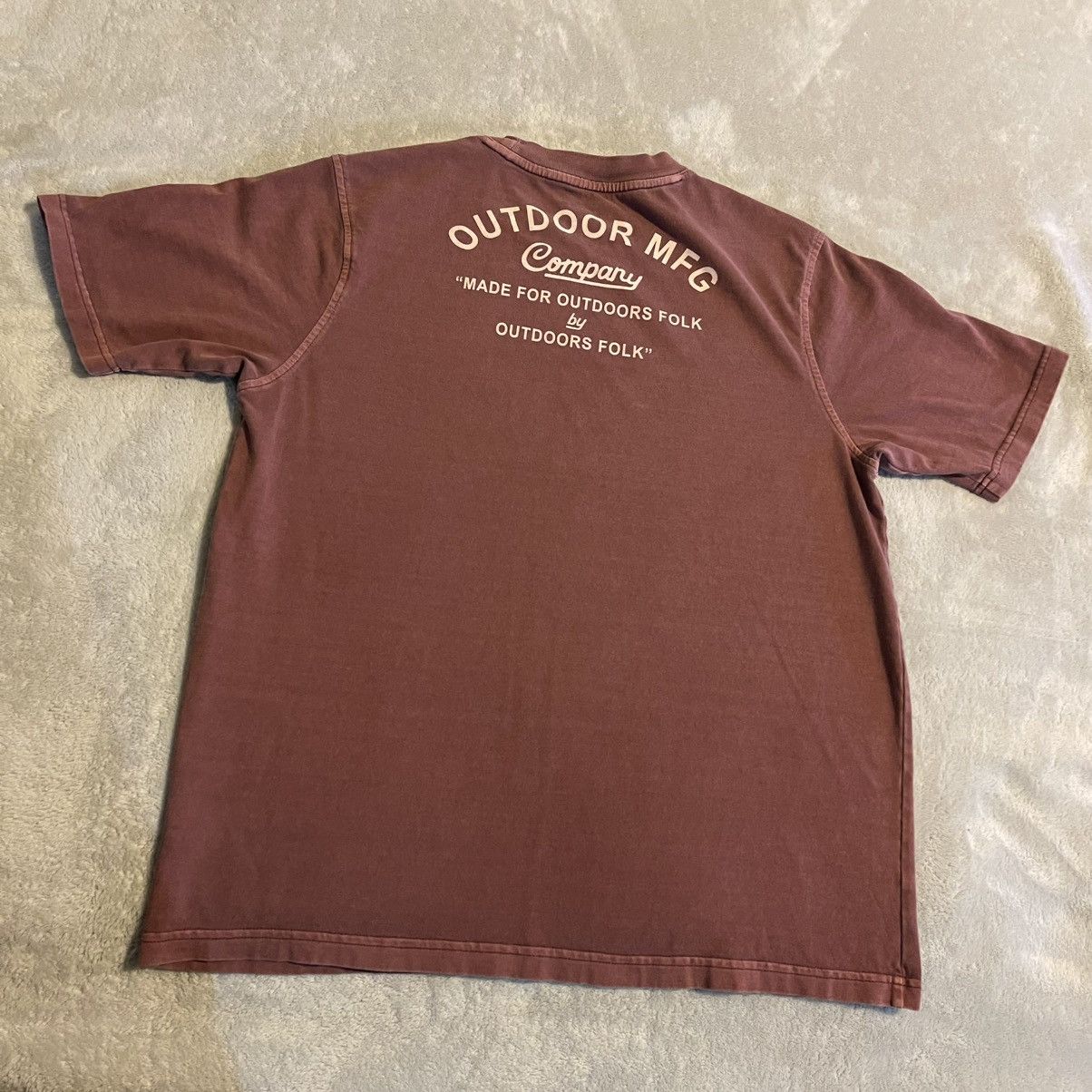 Old Navy Old Navy Shirt Men Small Burgundy Garment Dyed Workout Tee Size US S / EU 44-46 / 1 - 2 Thumbnail