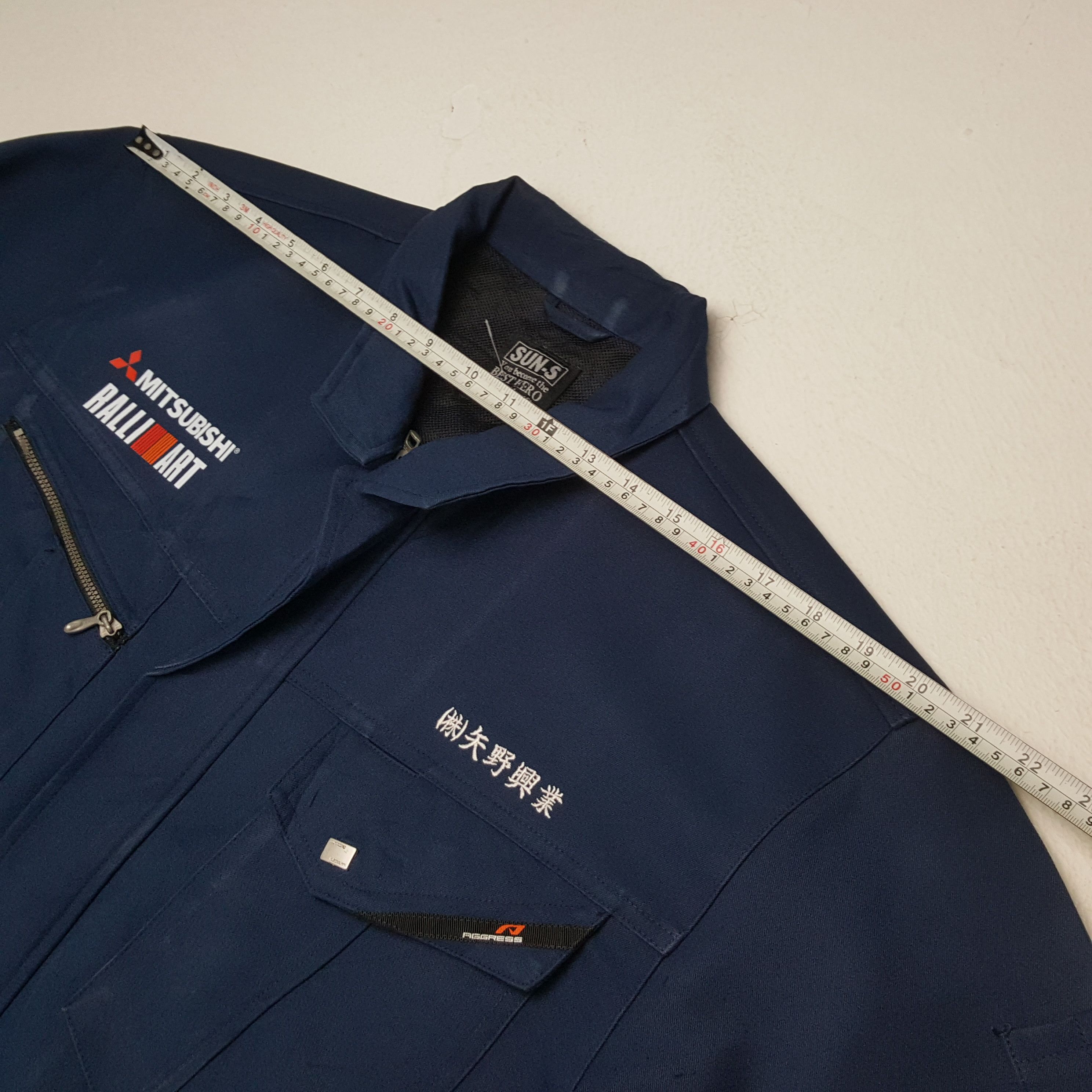 Vintage MITSUBISHI RALLI ART Motorsports Custom Art Jacket Size US L / EU 52-54 / 3 - 5 Thumbnail
