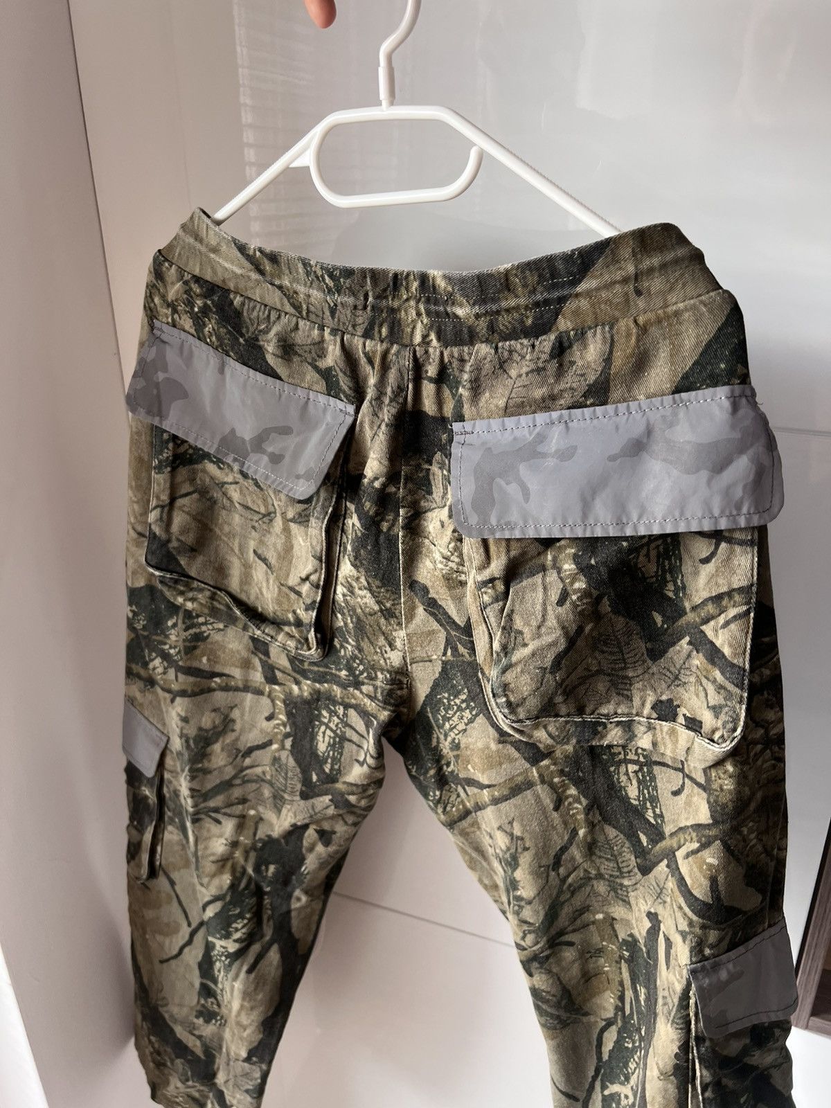 Jaded London Jaded London Reflective Patch Pocket Y2k Sequin Camo Pants Size US 34 / EU 50 - 2 Thumbnail