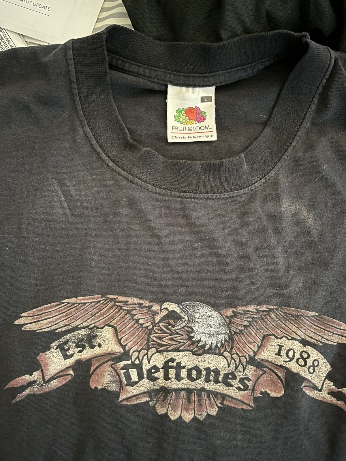 Other Vintage 00’s Deftones Eagle Long Sleeve Size US L / EU 52-54 / 3 - 2 Thumbnail