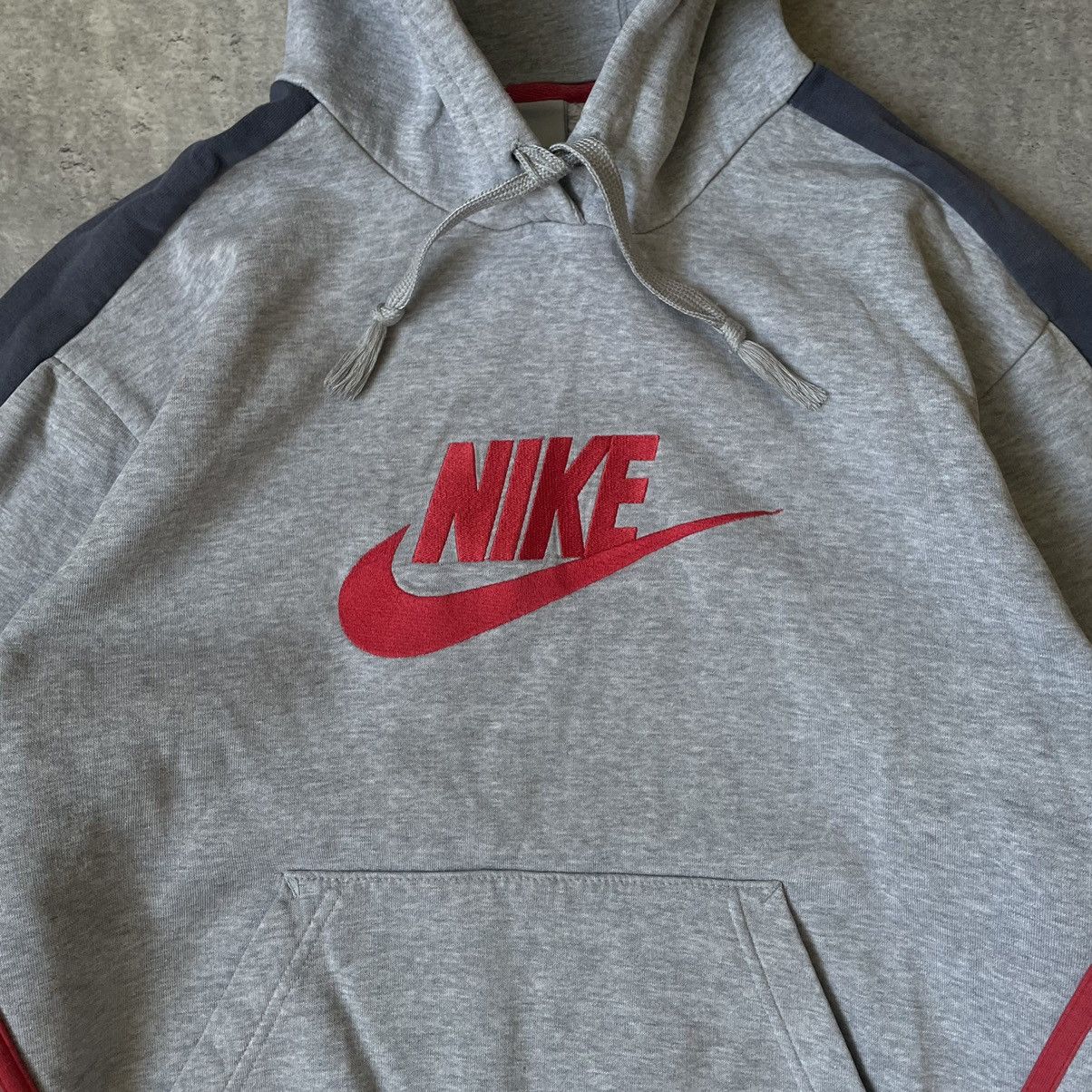 Nike × Nike ACG × Vintage Vintage Nike 90s Hoodie Central Logo Size US M / EU 48-50 / 2 - 2 Thumbnail