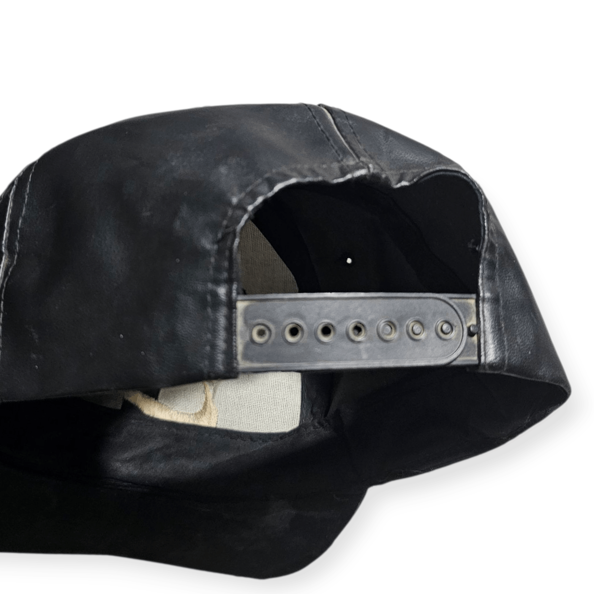 Nike Nike Vintage Big Logo Leather Hat Size ONE SIZE - 5 Thumbnail