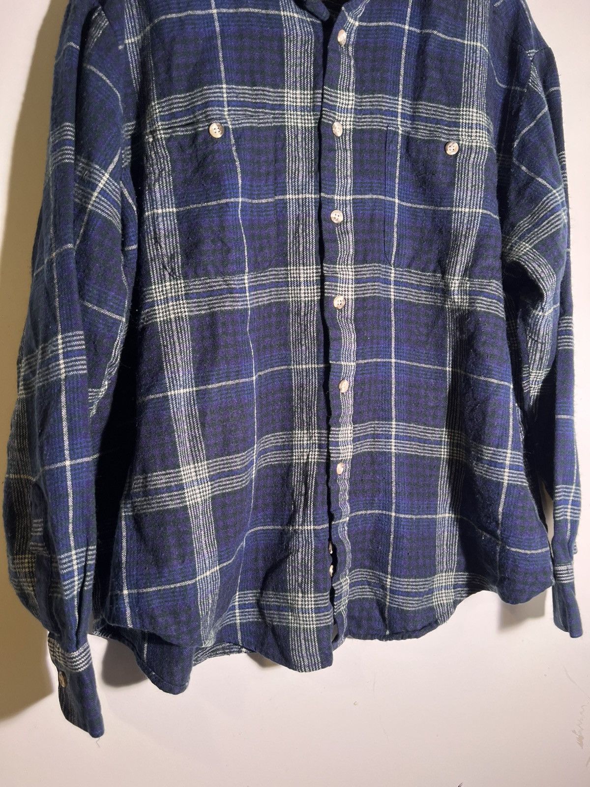 Vintage 90’s 2000’s Y2K VTG Vintage Windridge Retro Flannel Shirt Size US XL / EU 56 / 4 - 4 Thumbnail