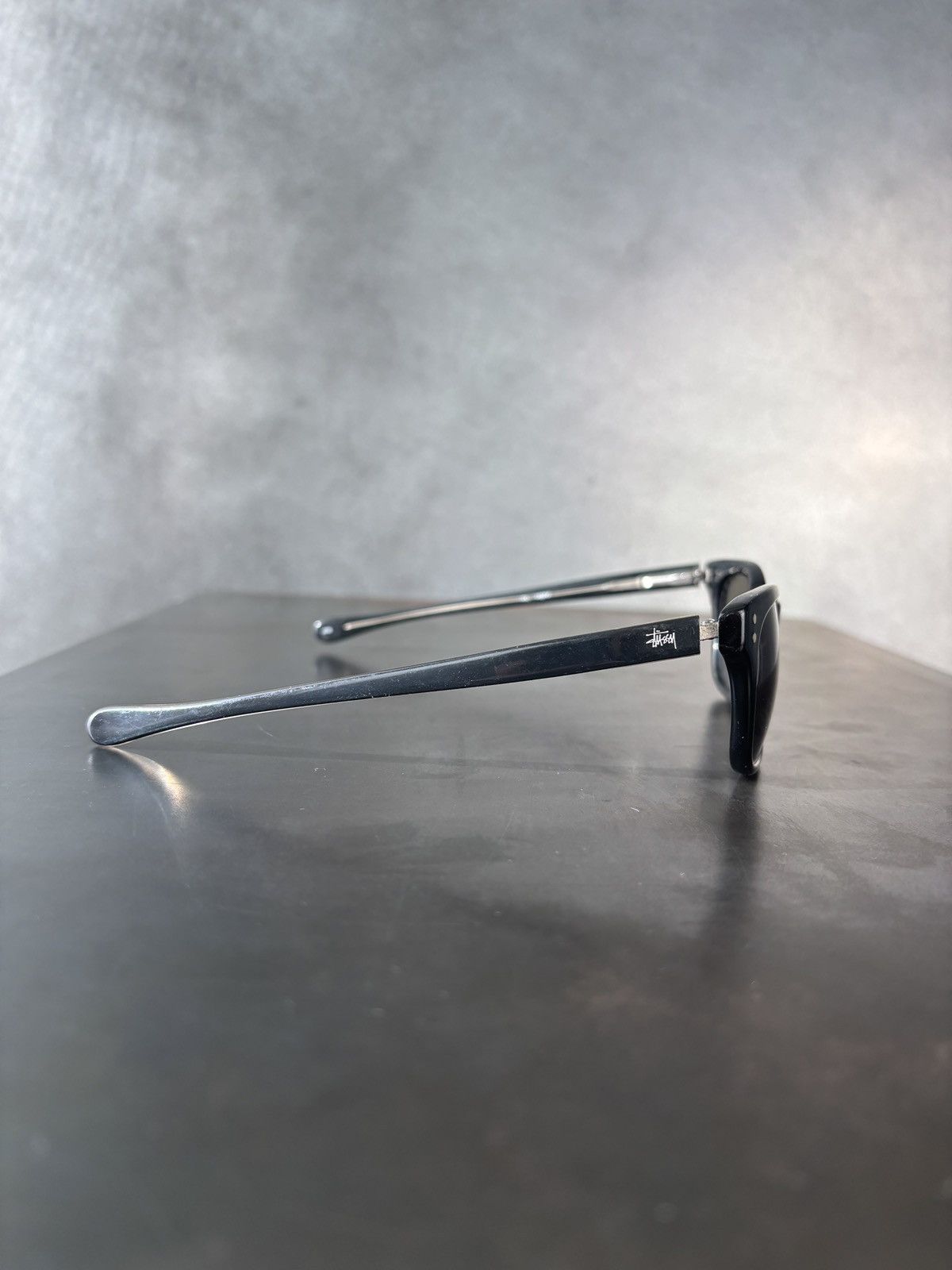 Stussy × Vintage Vintage Stussy Sunglasses Stussy Fats Michael Wayfarer Eye Size ONE SIZE - 4 Thumbnail