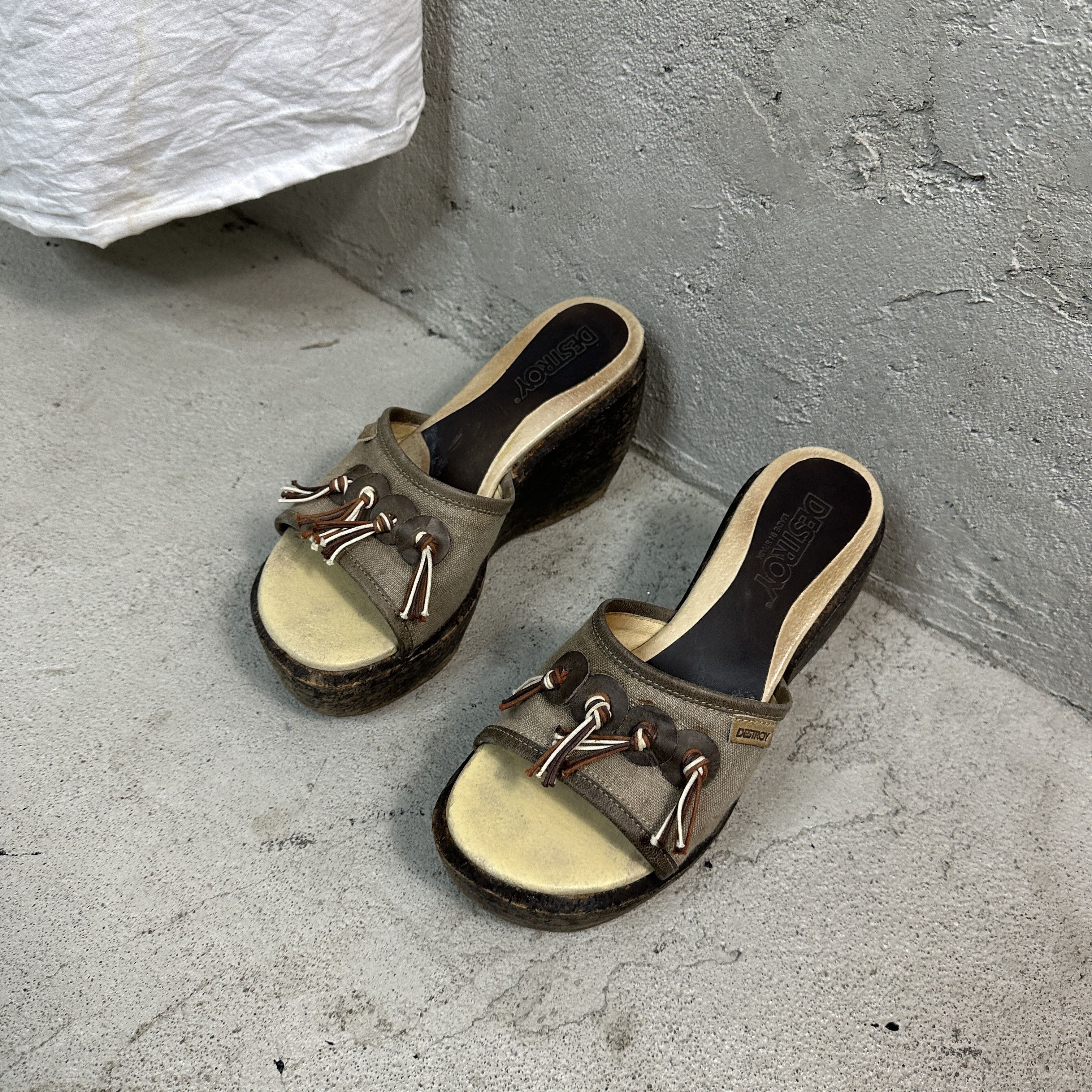 Vintage Vintage 90s El Dantes Platform Size US 7 / IT 37 - 4 Thumbnail