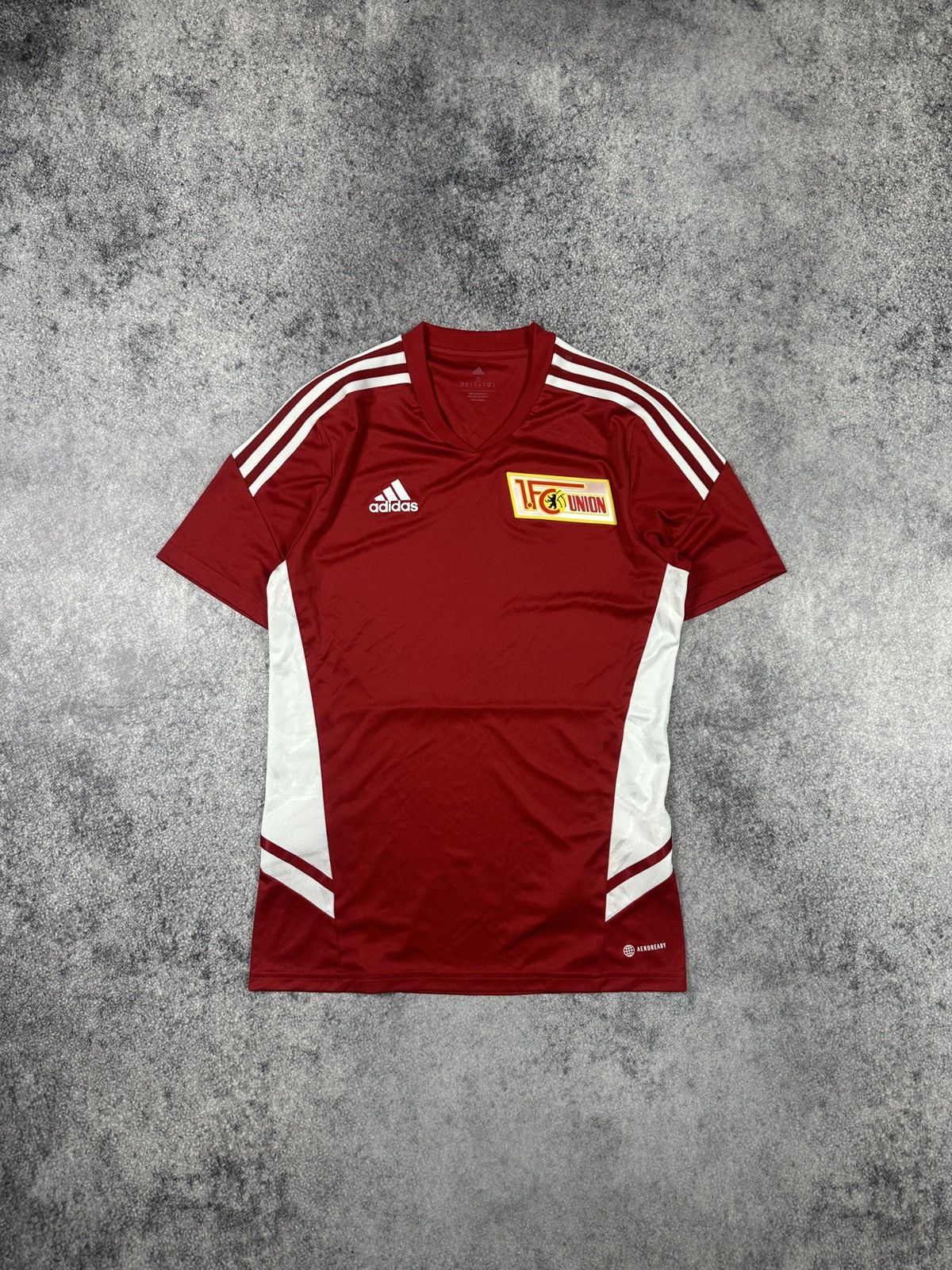 Adidas Adidas Union Berlin Soccer Jersey Blokecore Rare Style S Size US S / EU 44-46 / 1 - 1 Thumbnail