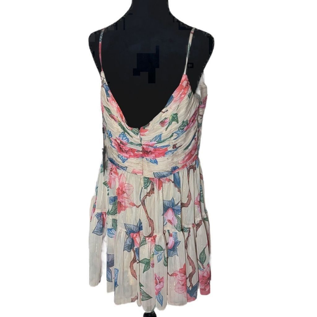 Big Mac Floral button fit and flare dress NWT SZ 12 Size XL / US 12-14 / IT 48-50 - 5 Thumbnail