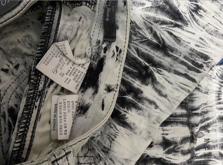If Six Was Nine × Japanese Brand × Le Grande Bleu (L.G.B.) Buckaro Jeans ~ Acid Wash Distressed Size US 29 - 12 Thumbnail