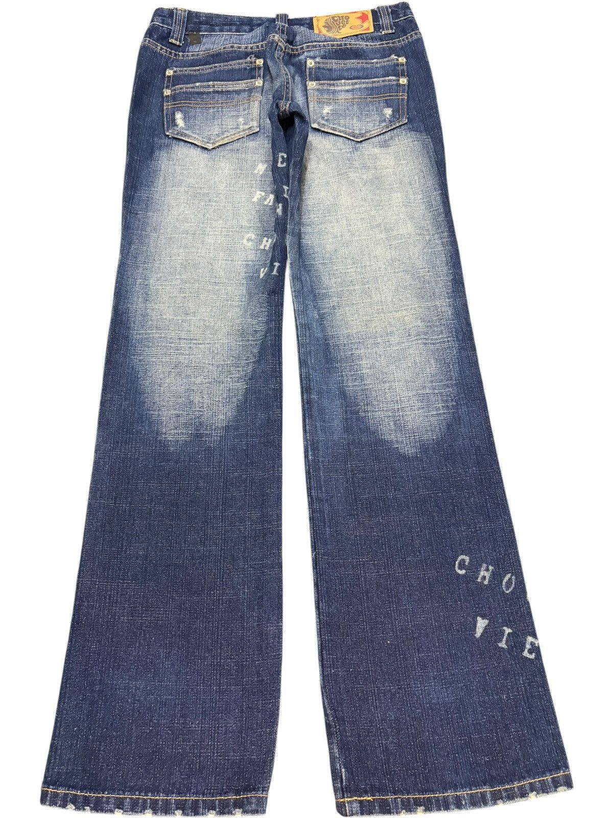 Affliction Chovette Punk Style Distressed Jeans Like Number Nine Size 29" - 2 Thumbnail