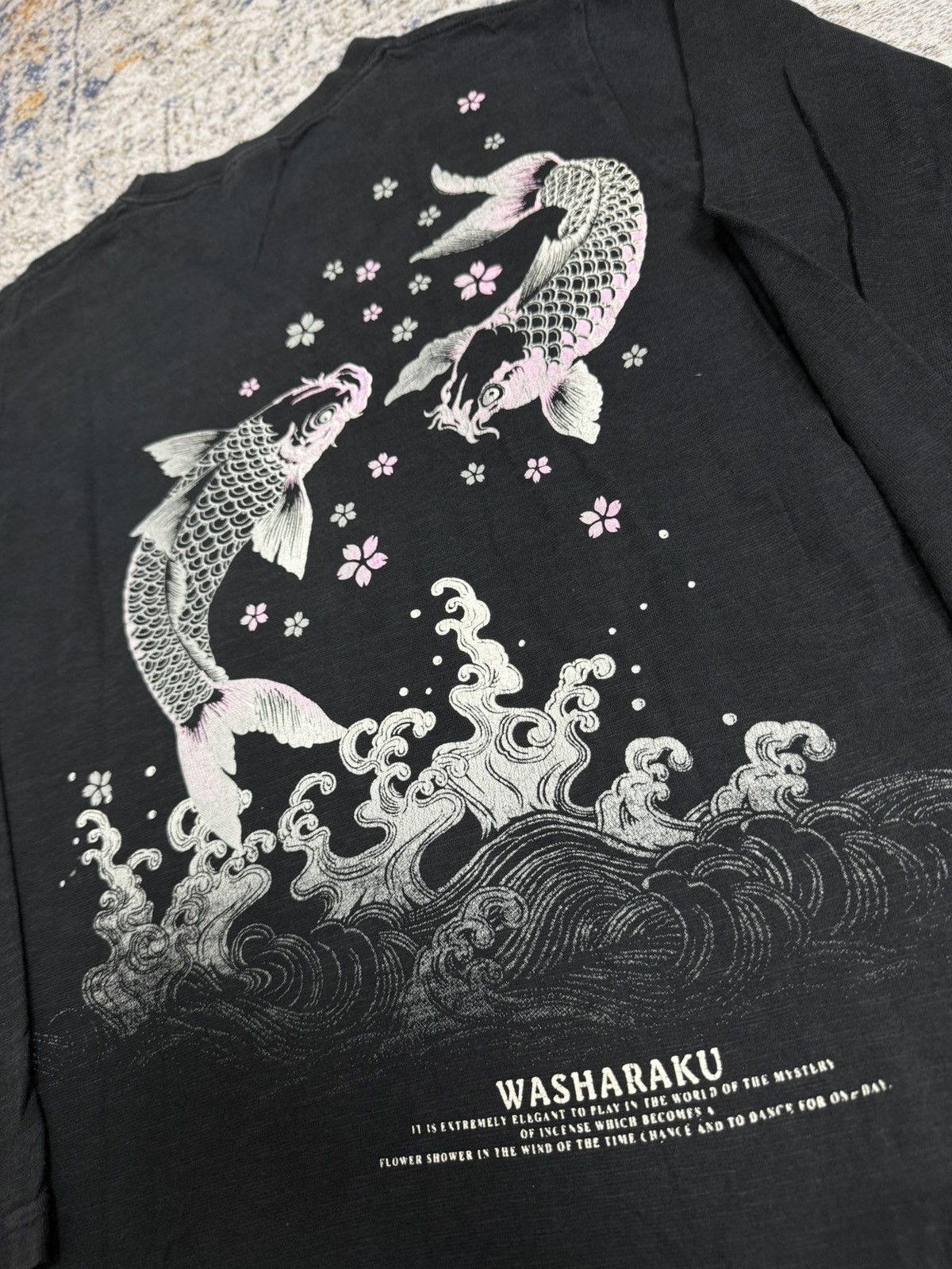 Japanese Brand Washaraku sukajan long sleeve Size US M / EU 48-50 / 2 - 6 Thumbnail