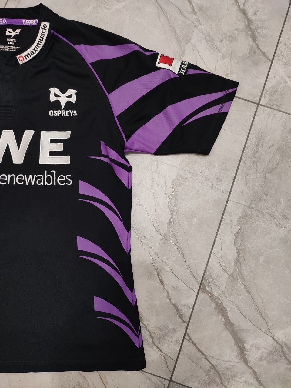Osprey Ospreys Rugby Union Shirt Kooga Home Jersey Wales 2010 2011 Size US L / EU 52-54 / 3 - 7 Thumbnail