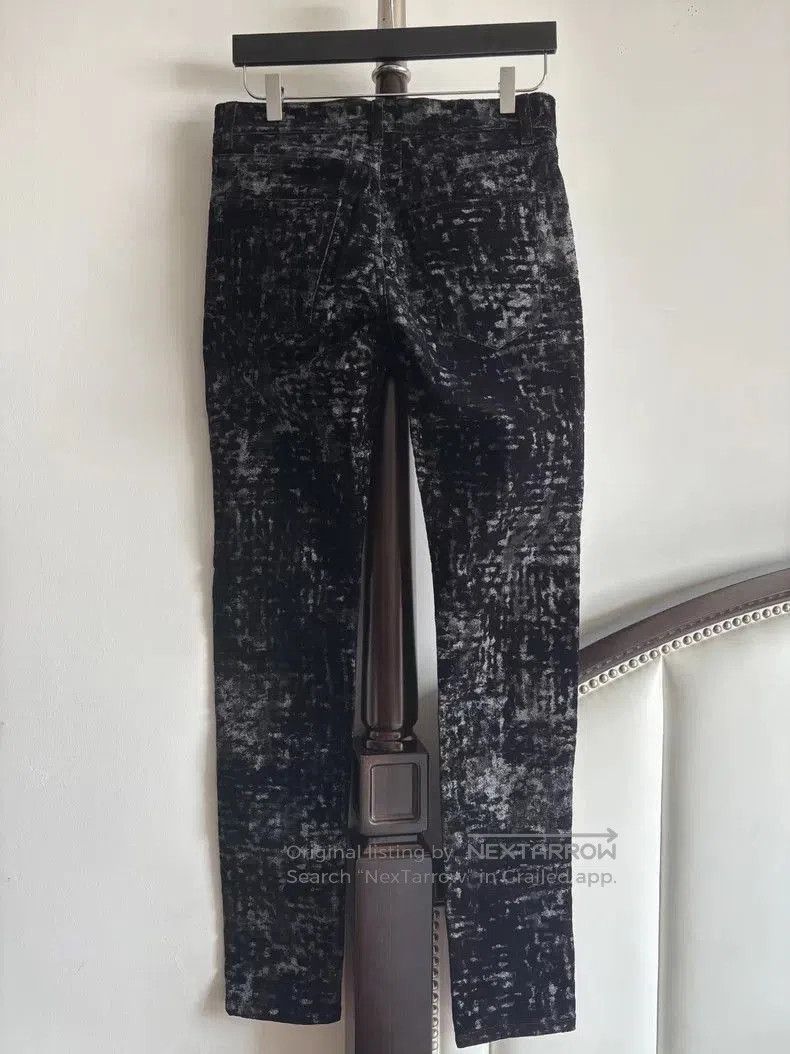 Saint Laurent Paris Saint Laurent 16FW Sequin Velvet Jeans. Size US 30 / EU 46 - 2 Thumbnail